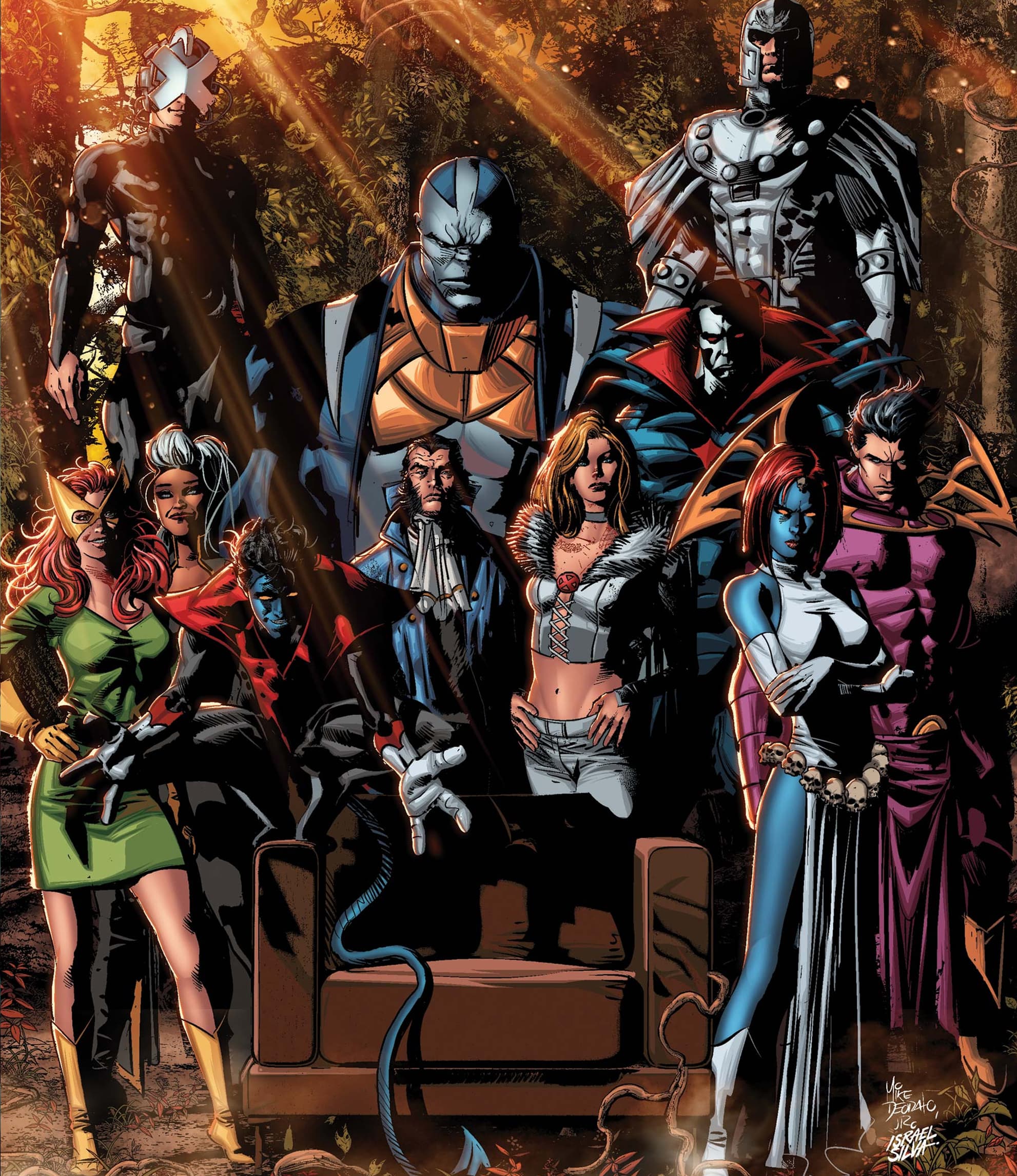 POWERS OF X (2019) #1 variant cover by Mike Deodato Jr and Israel Silva