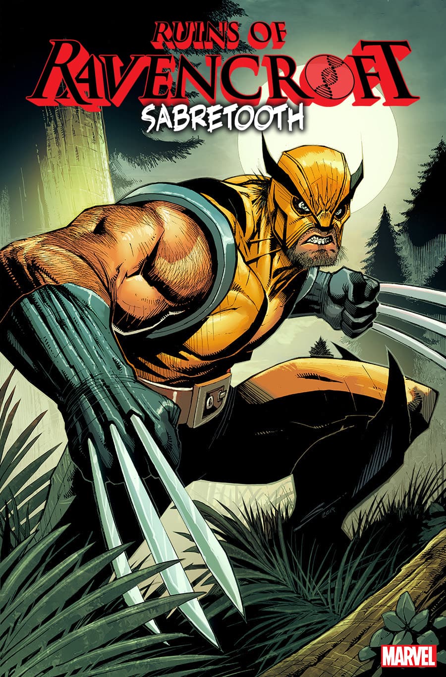 RUINS OF RAVENCROFT: SABRETOOTH #1 cover by Gerardo Sandoval