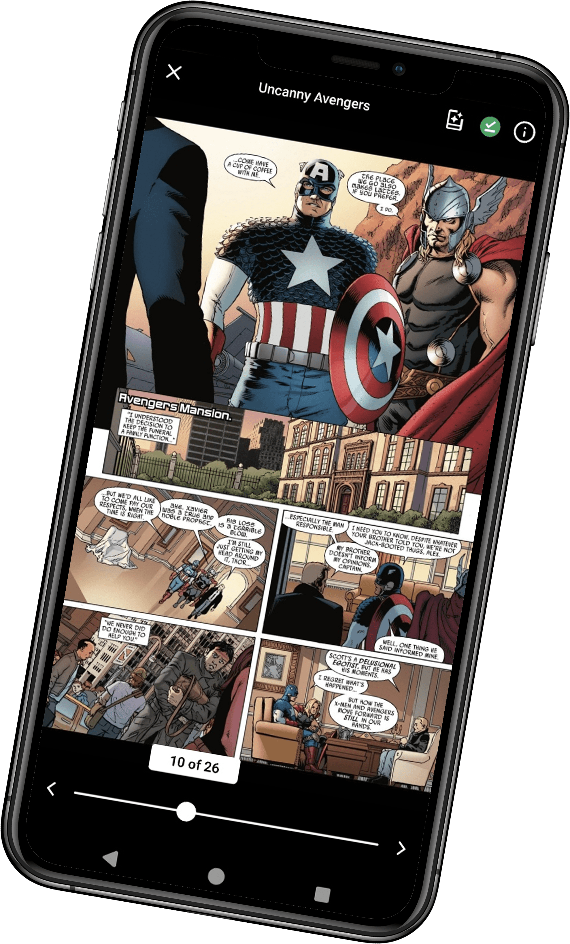 VeVe Comics app