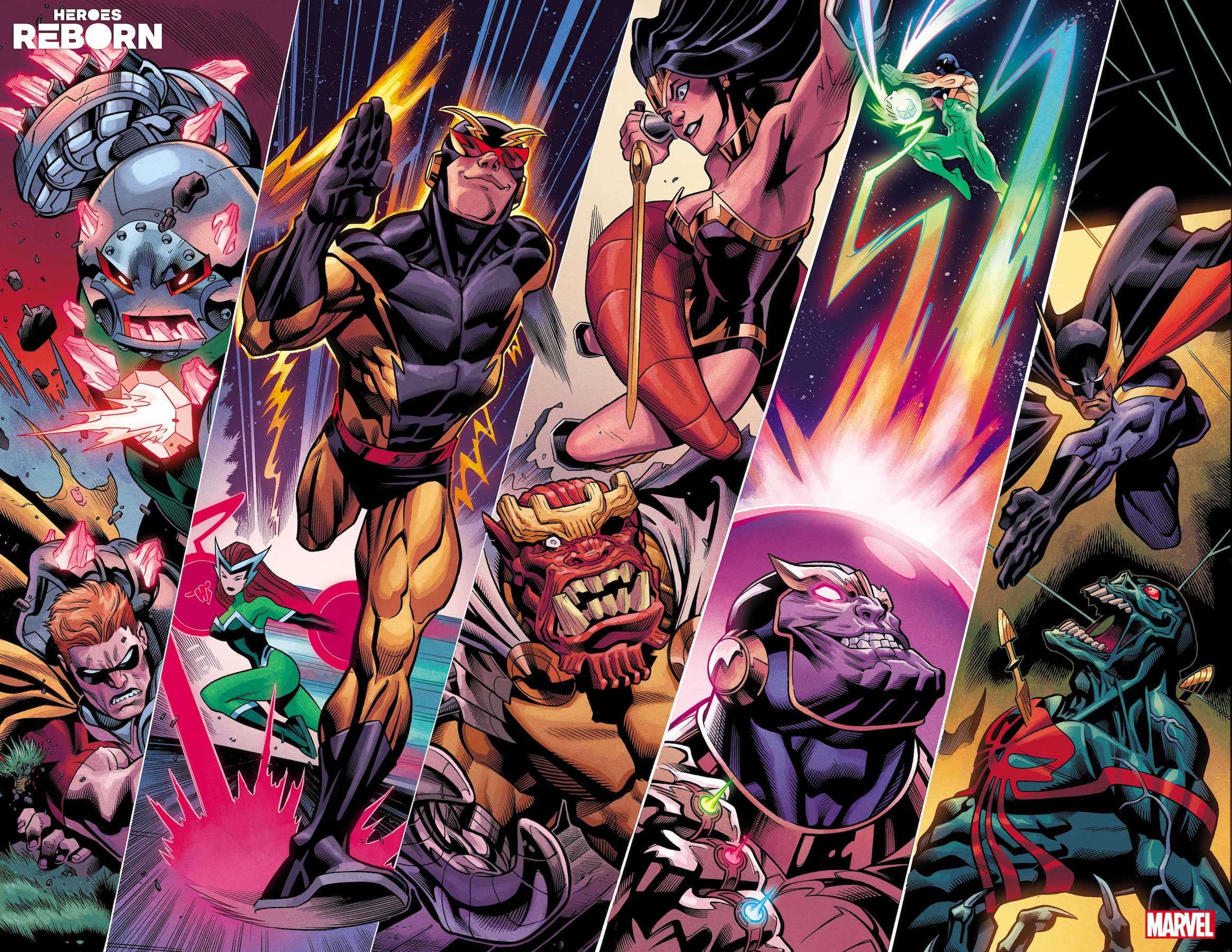 Our First Glimpse Of The Heroes Reborn Marvel Comics Characters