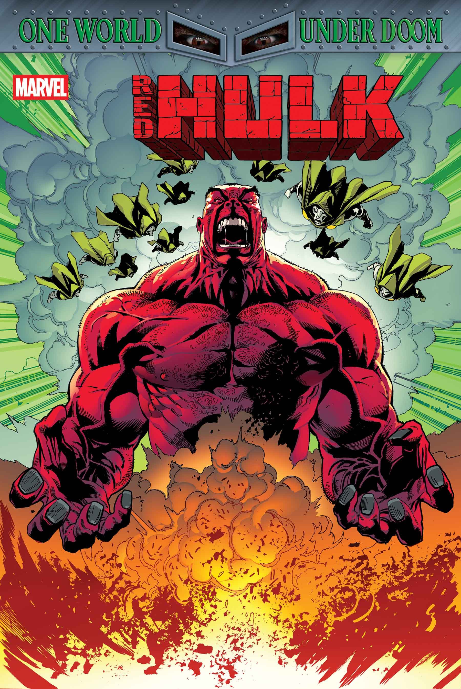 RED HULK #4 Cover by Geoff Shaw