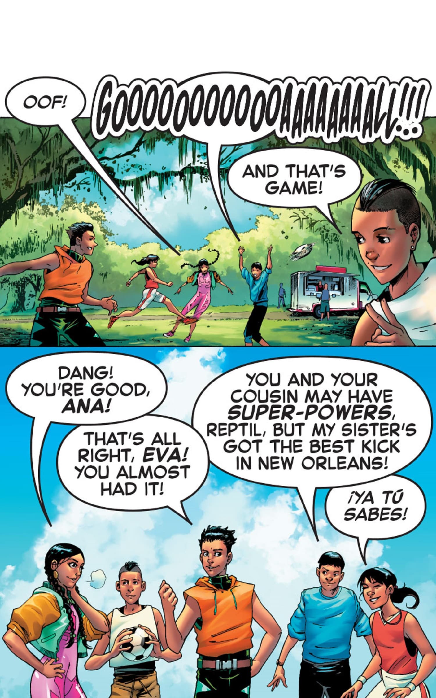 Preview panels from MARVEL’S VOICES: REPTIL INFINITY COMIC #37.