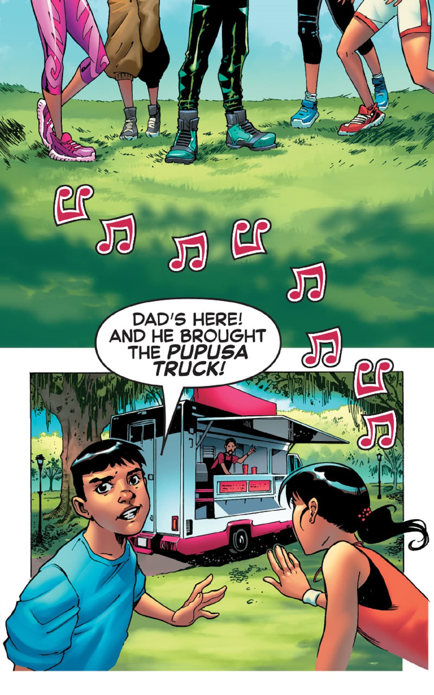 Preview panels from MARVEL’S VOICES: REPTIL INFINITY COMIC #37.