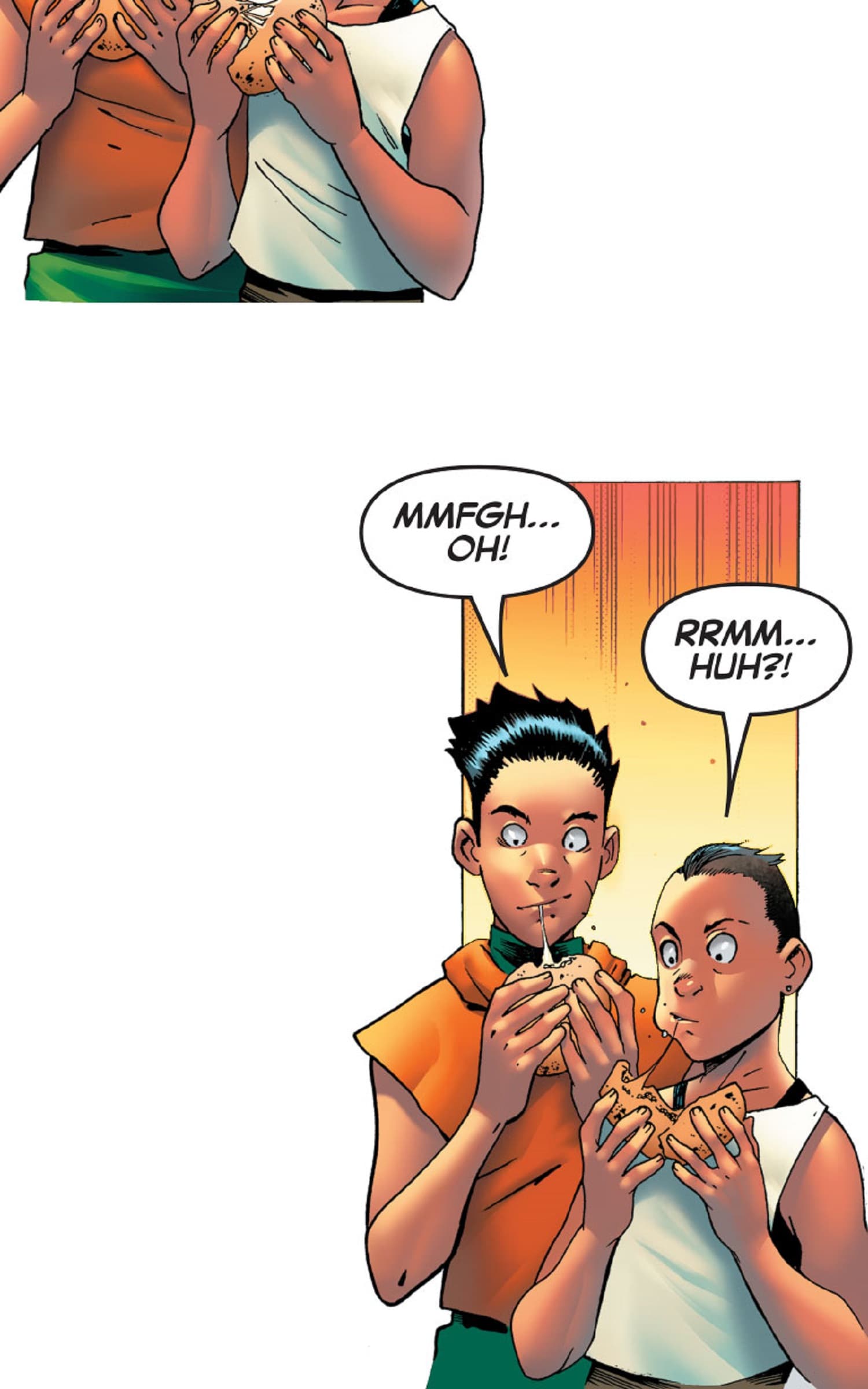 Preview panels from MARVEL’S VOICES: REPTIL INFINITY COMIC #37.