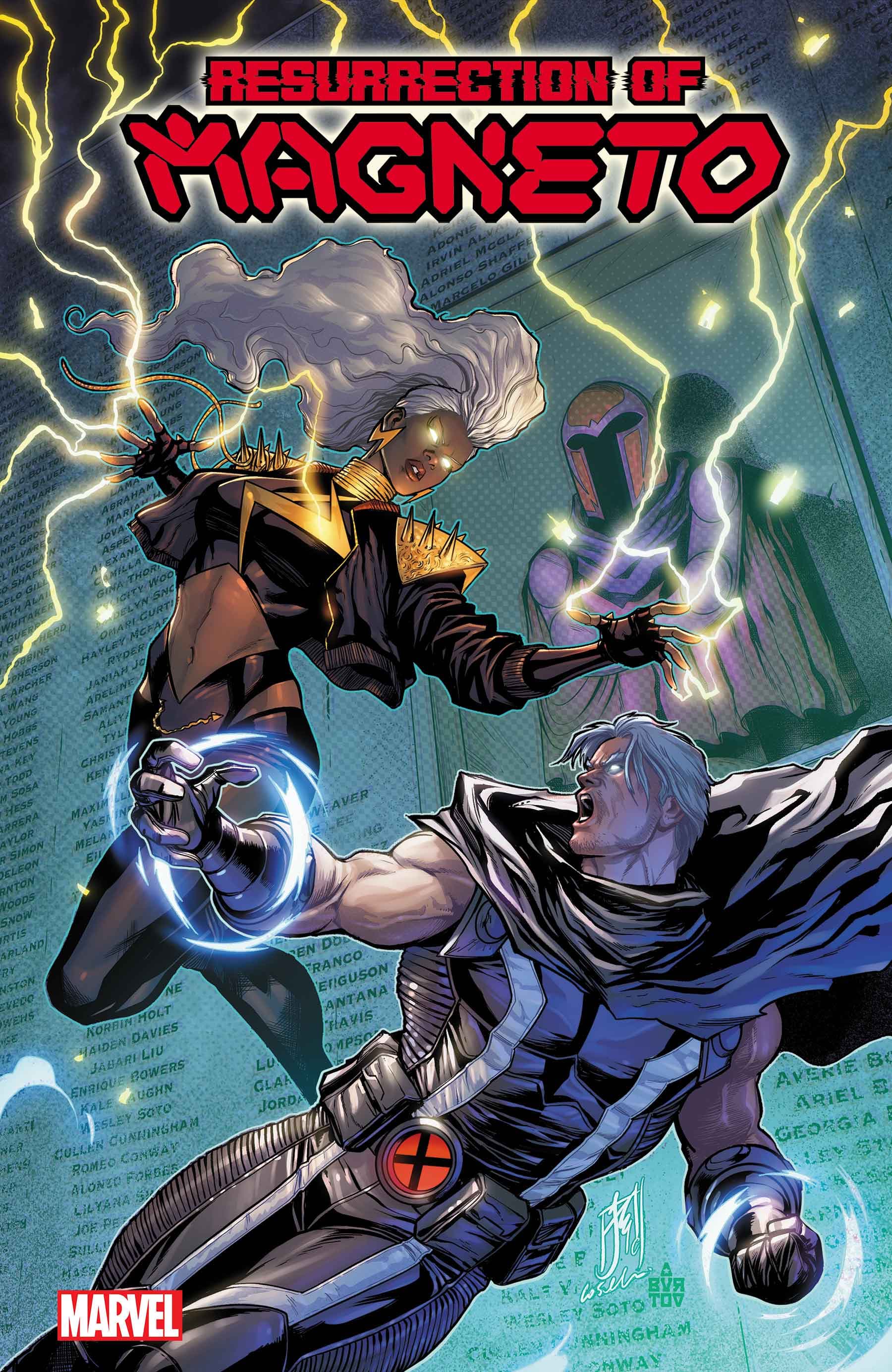 RESURRECTION OF MAGNETO #2 cover by Stefano Caselli