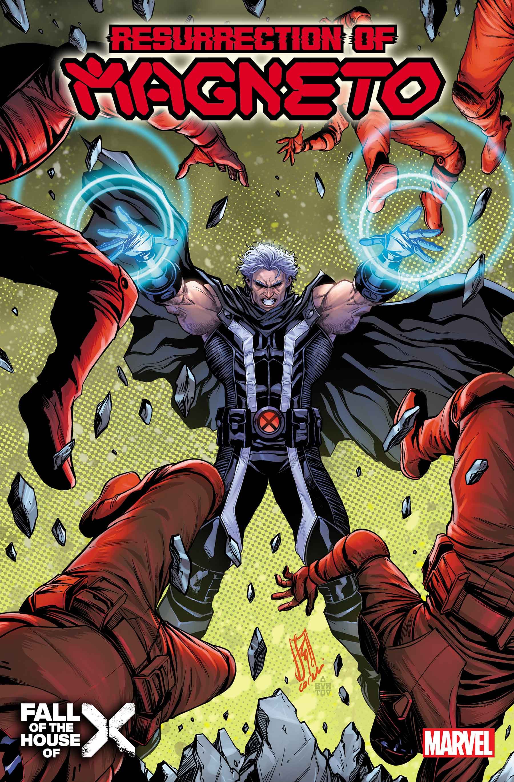 RESURRECTION OF MAGNETO #4 cover by Stefano Caselli