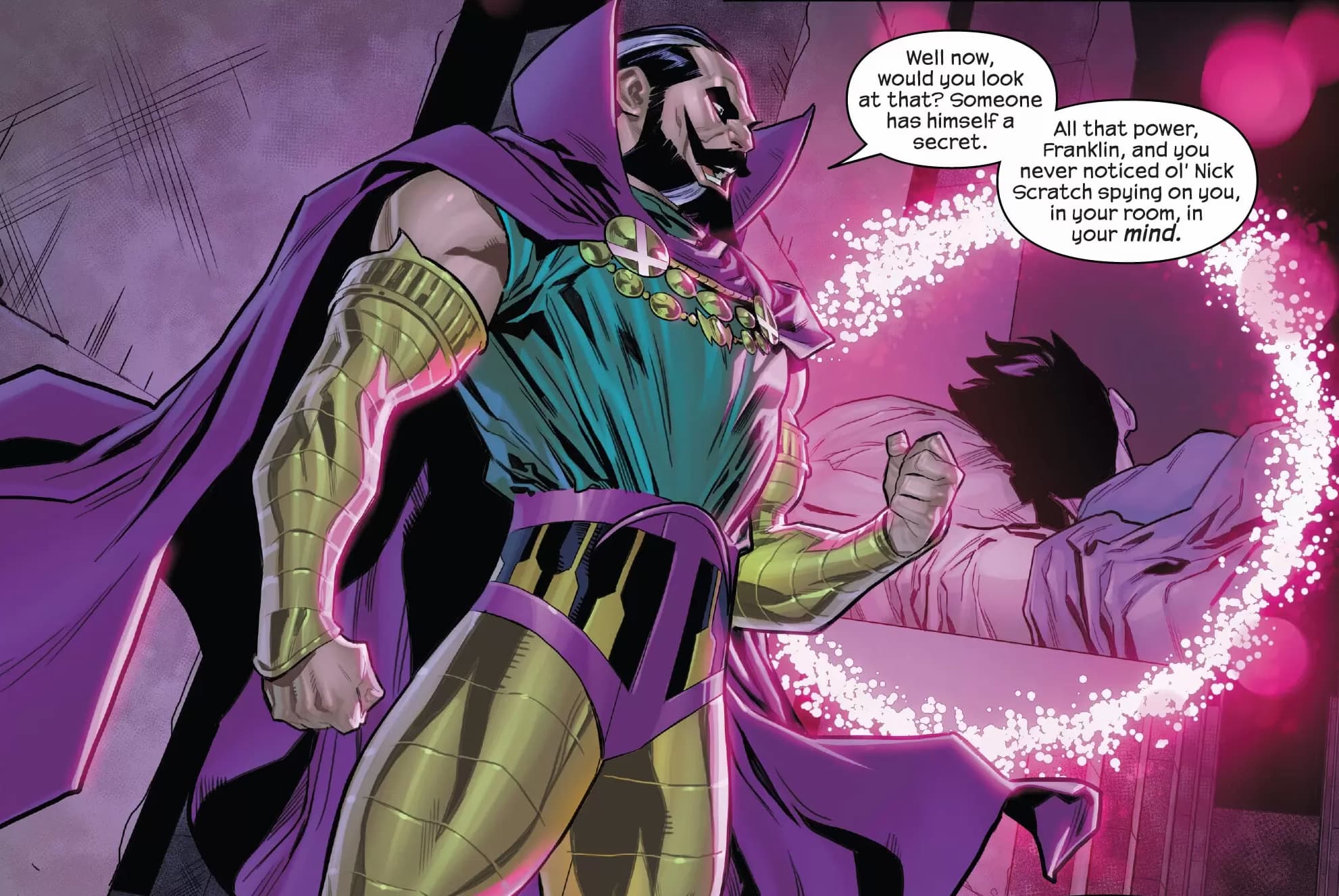 FANTASTIC FOUR (2022) #18 artwork by Carlos Gomez and Jesus Aburtov