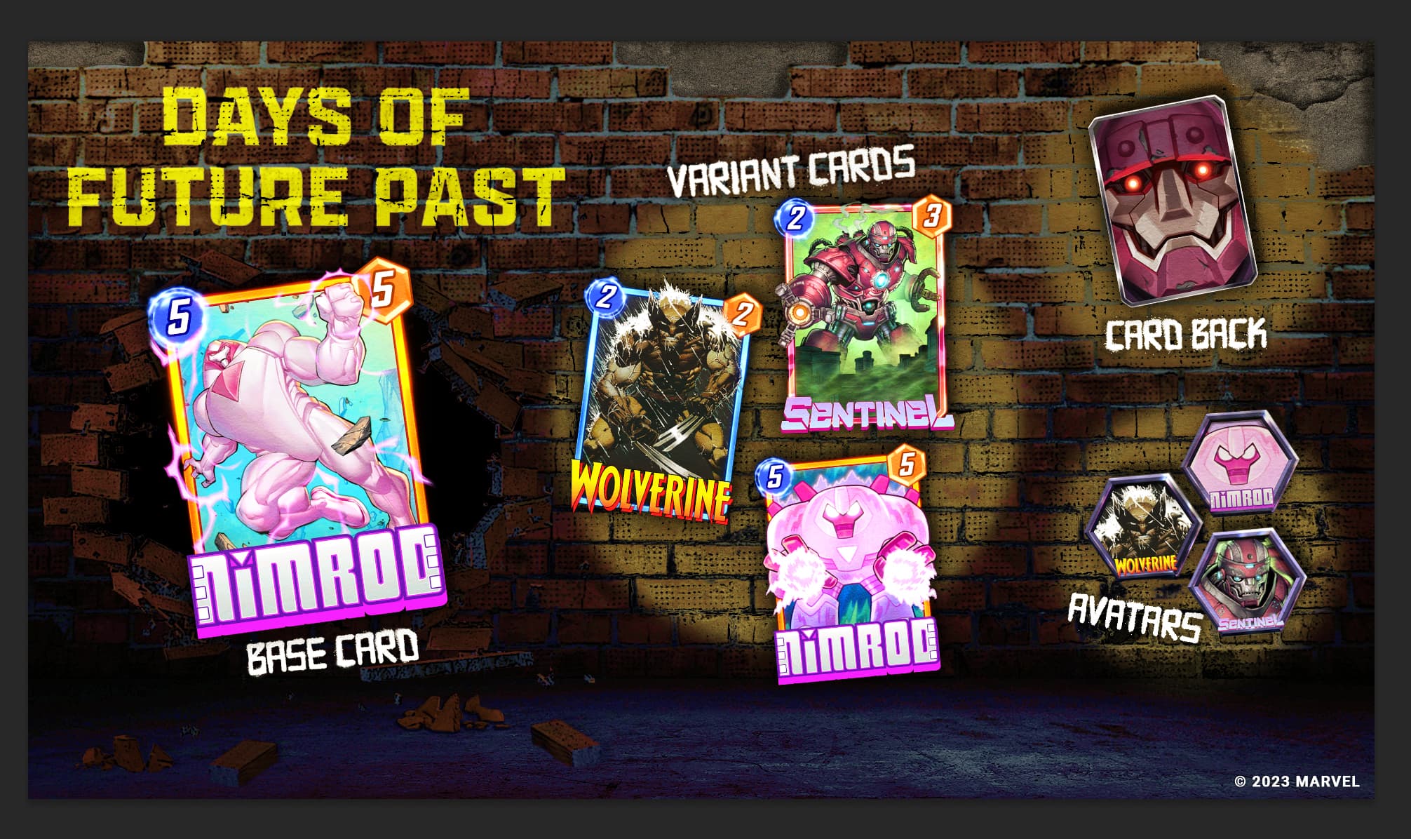 MARVEL SNAP Days of Future Past Rewards Spotlight