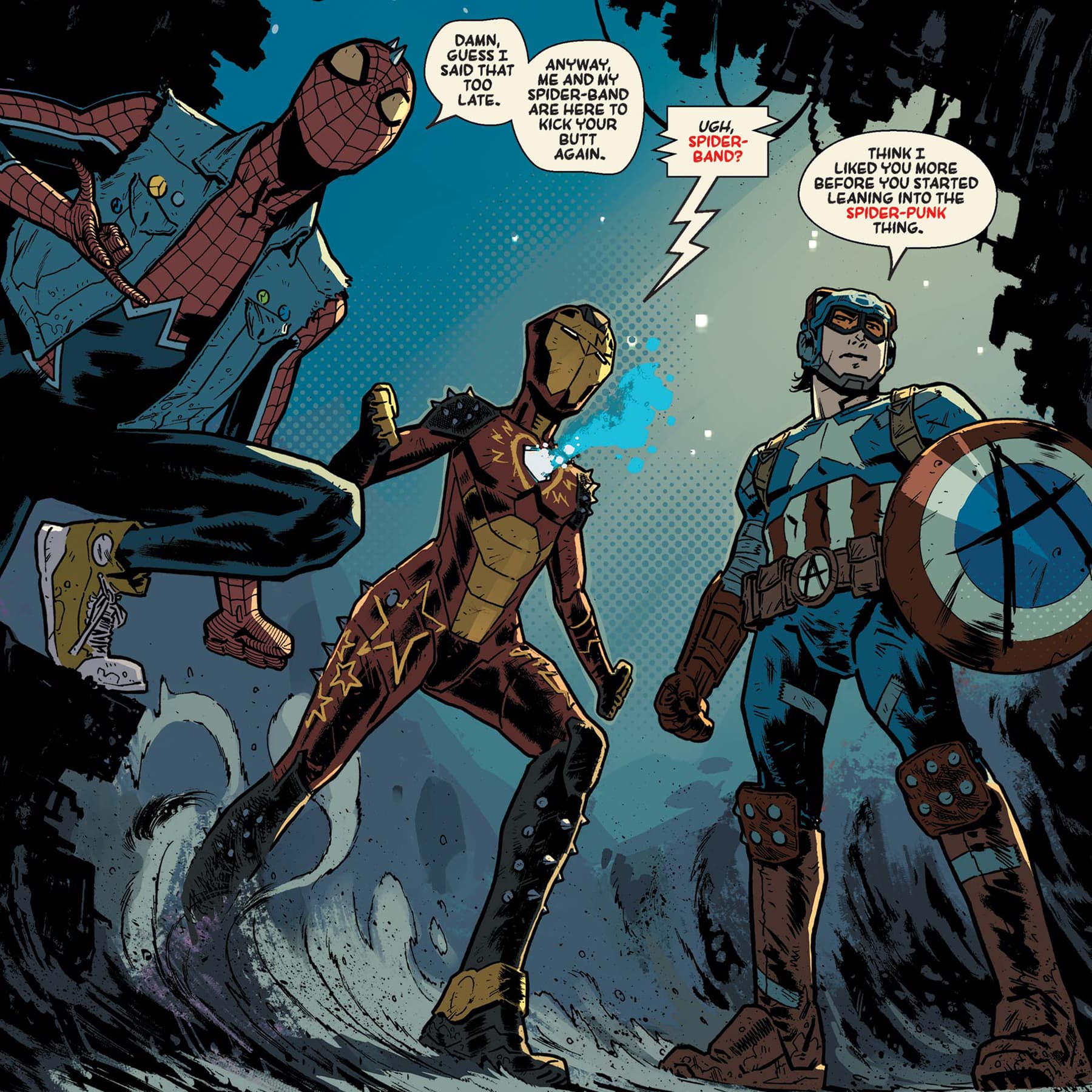 SPIDER-PUNK (2022) #1 by Cody Ziglar and Justin Mason