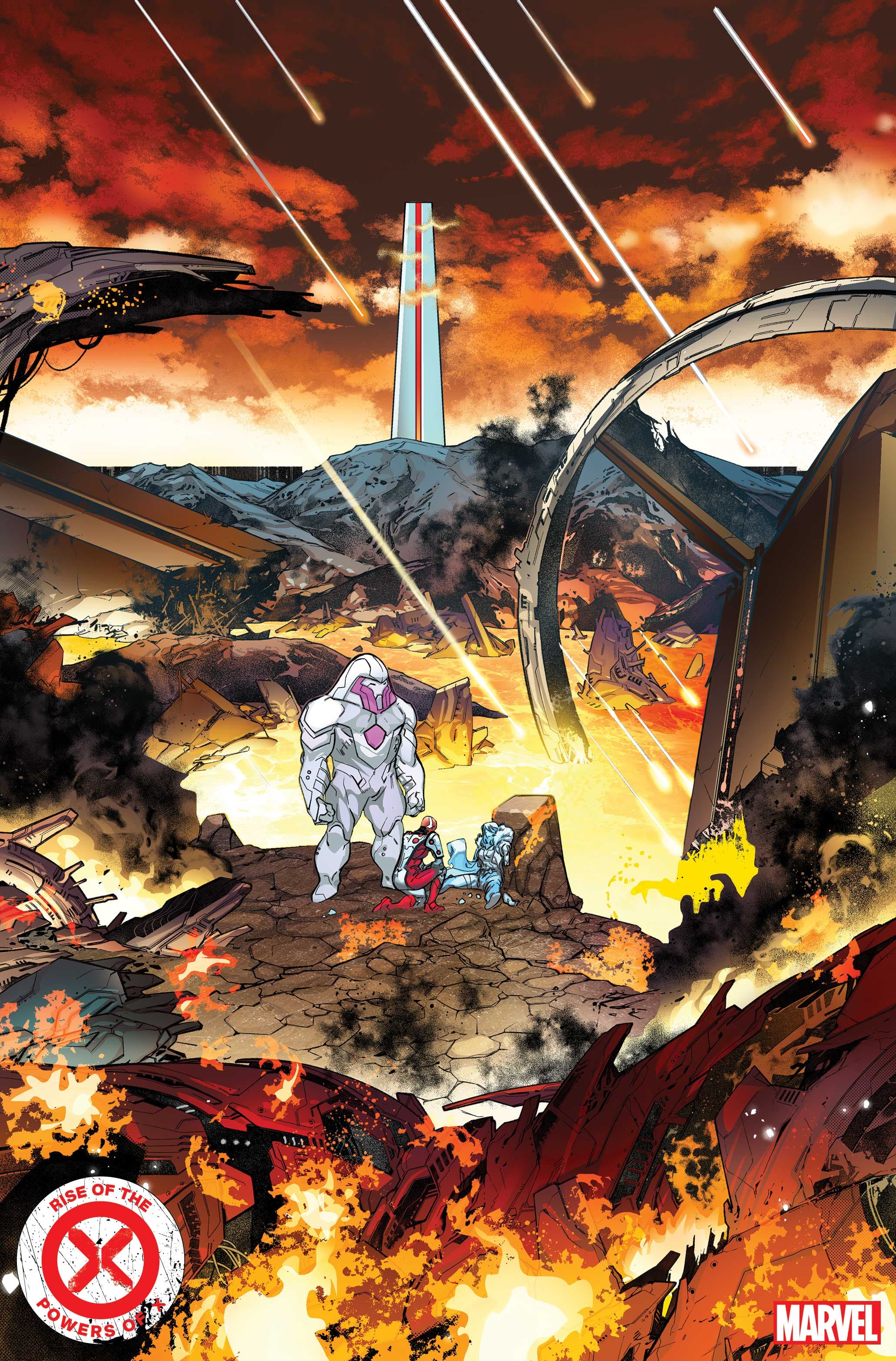 RISE OF THE POWERS OF X #1 interior artwork by R.B. Silva