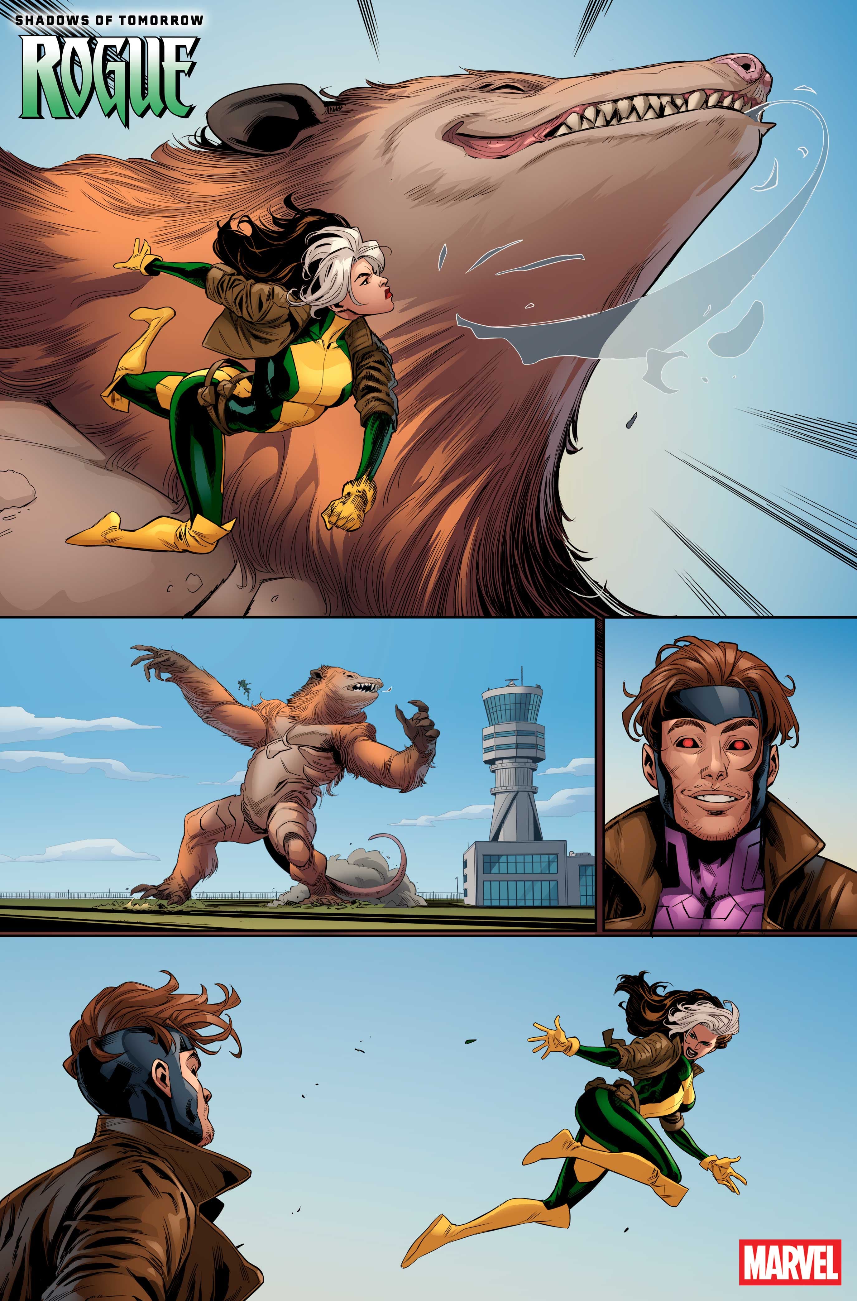 ROGUE #1 by Erica Schultz and Luigi Zagaria