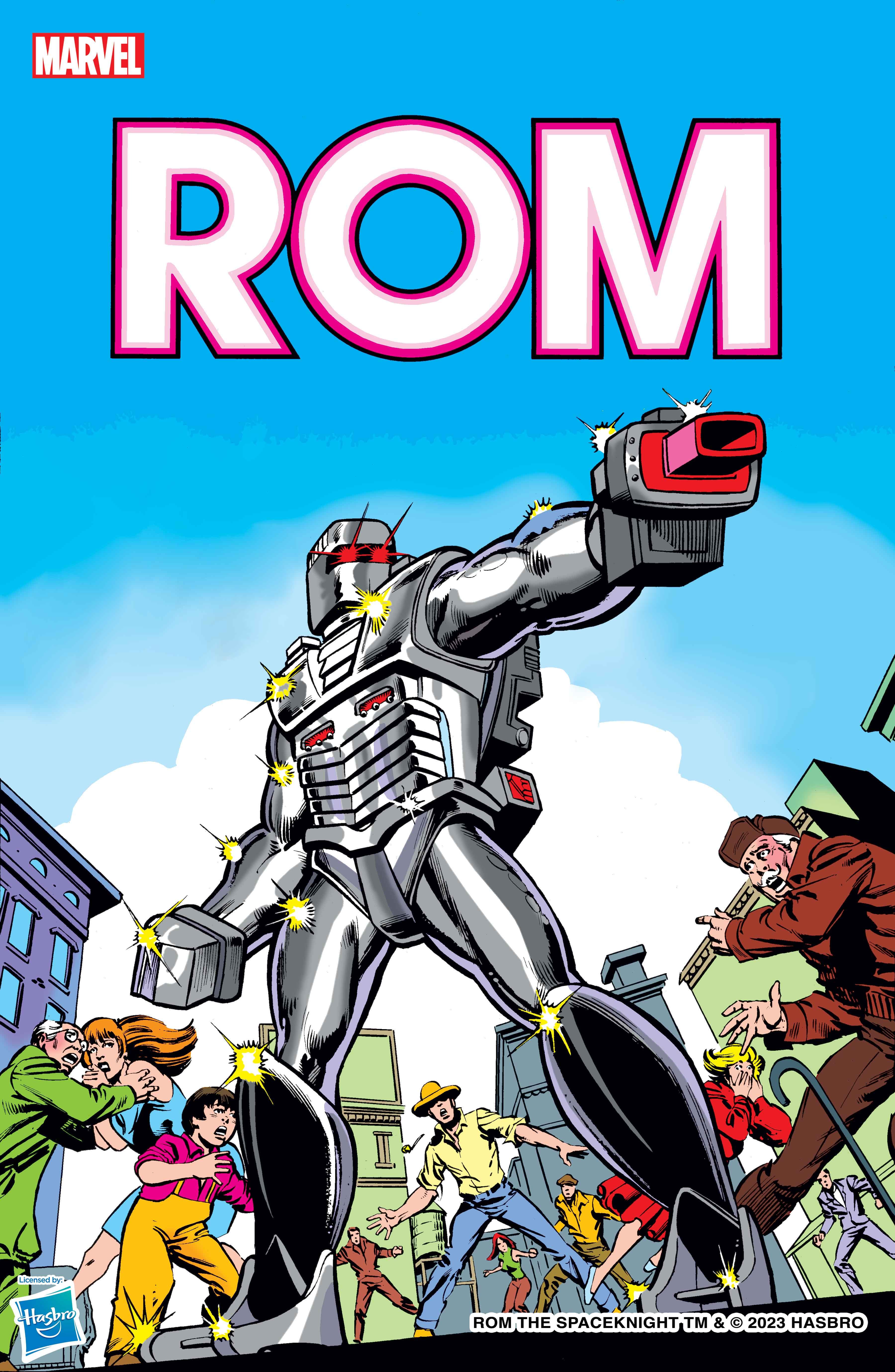 ROM: THE ORIGINAL MARVEL YEARS OMNIBUS VOL. 1 Cover by Frank Miller