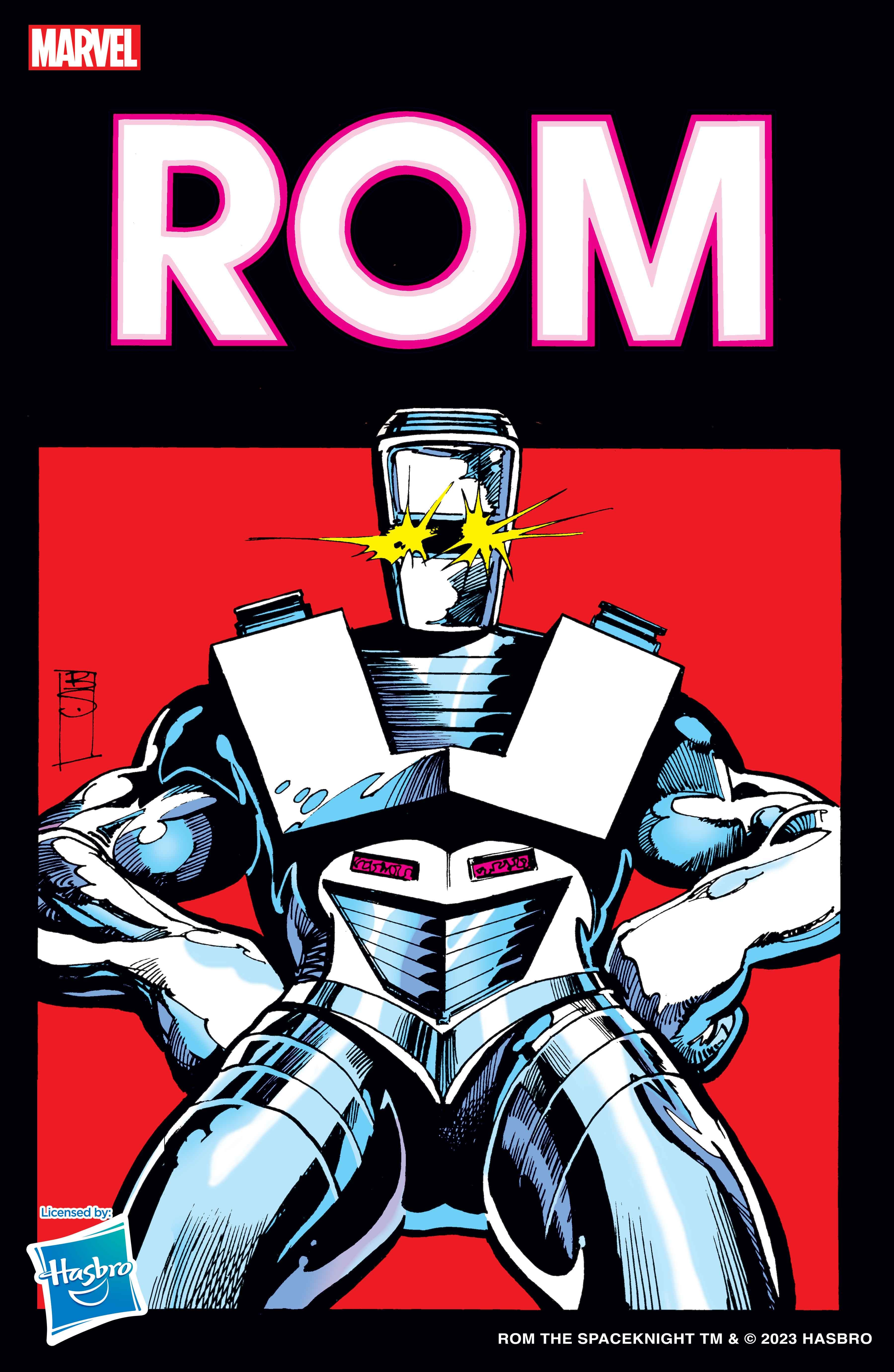 ROM: THE ORIGINAL MARVEL YEARS OMNIBUS VOL. 2 HC cover by Bill Sienkiewicz