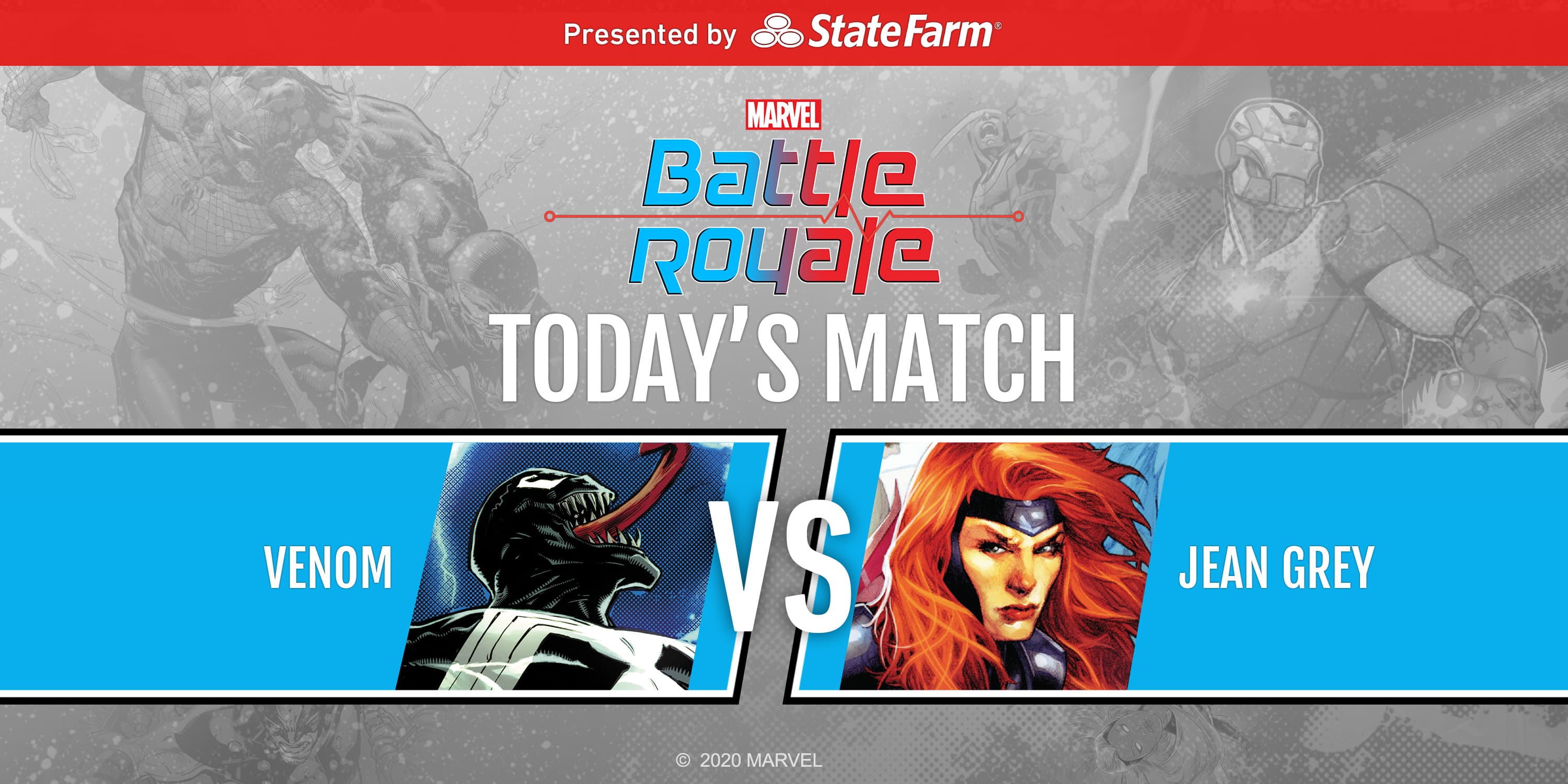 Marvel Battle Royale 2020 Round 3 Match 1 Venom vs. Jean Grey