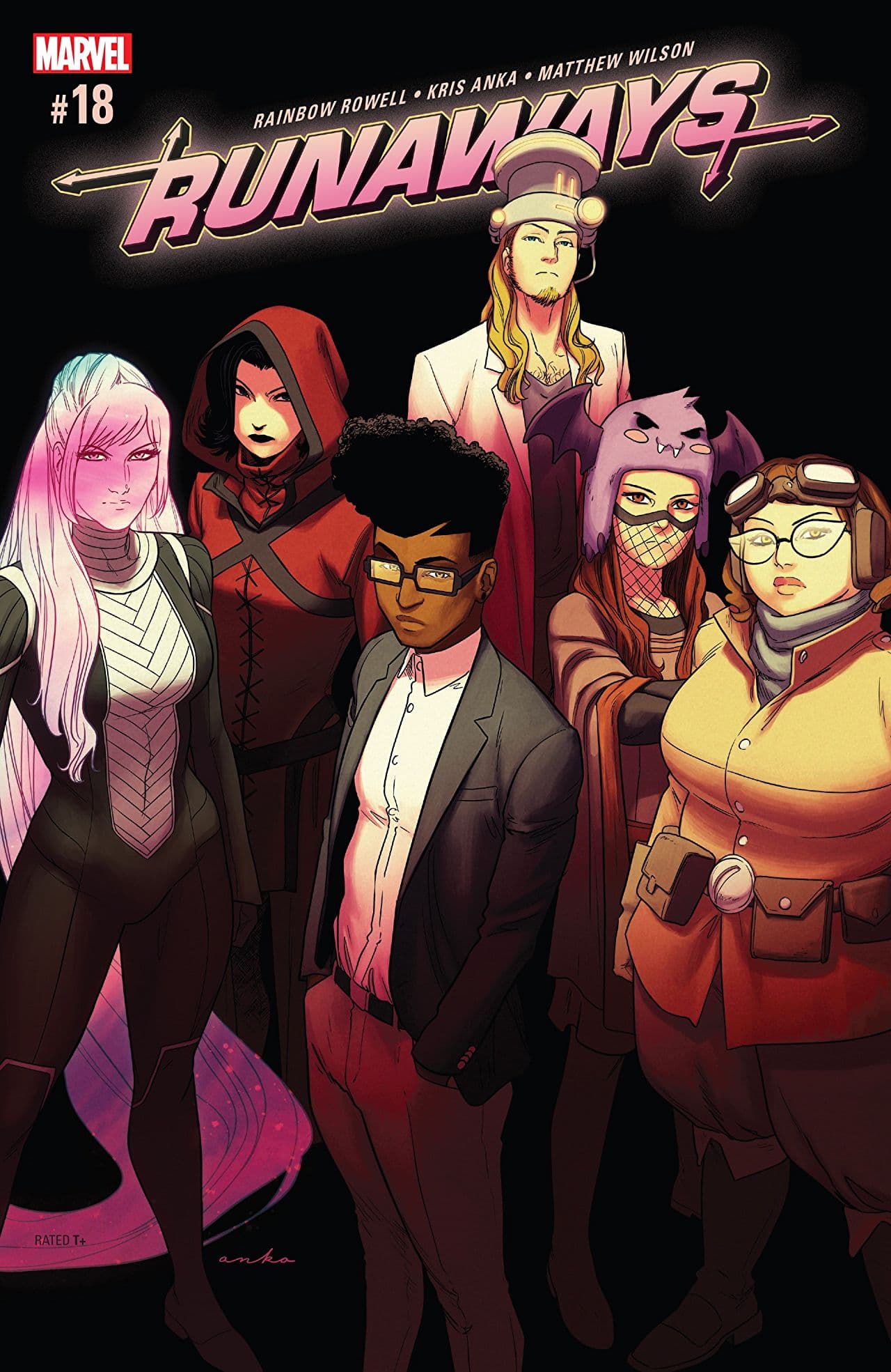 Runaways #18 cover