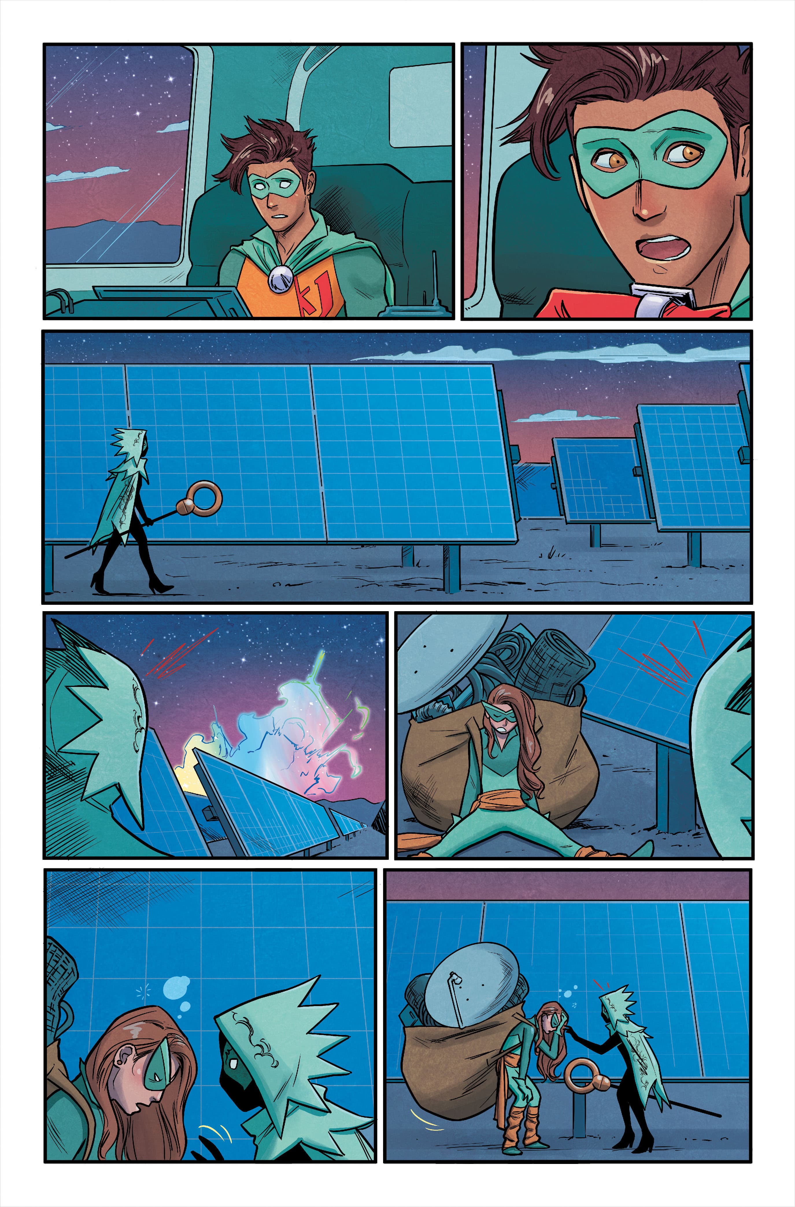 Runaways #31 preview page