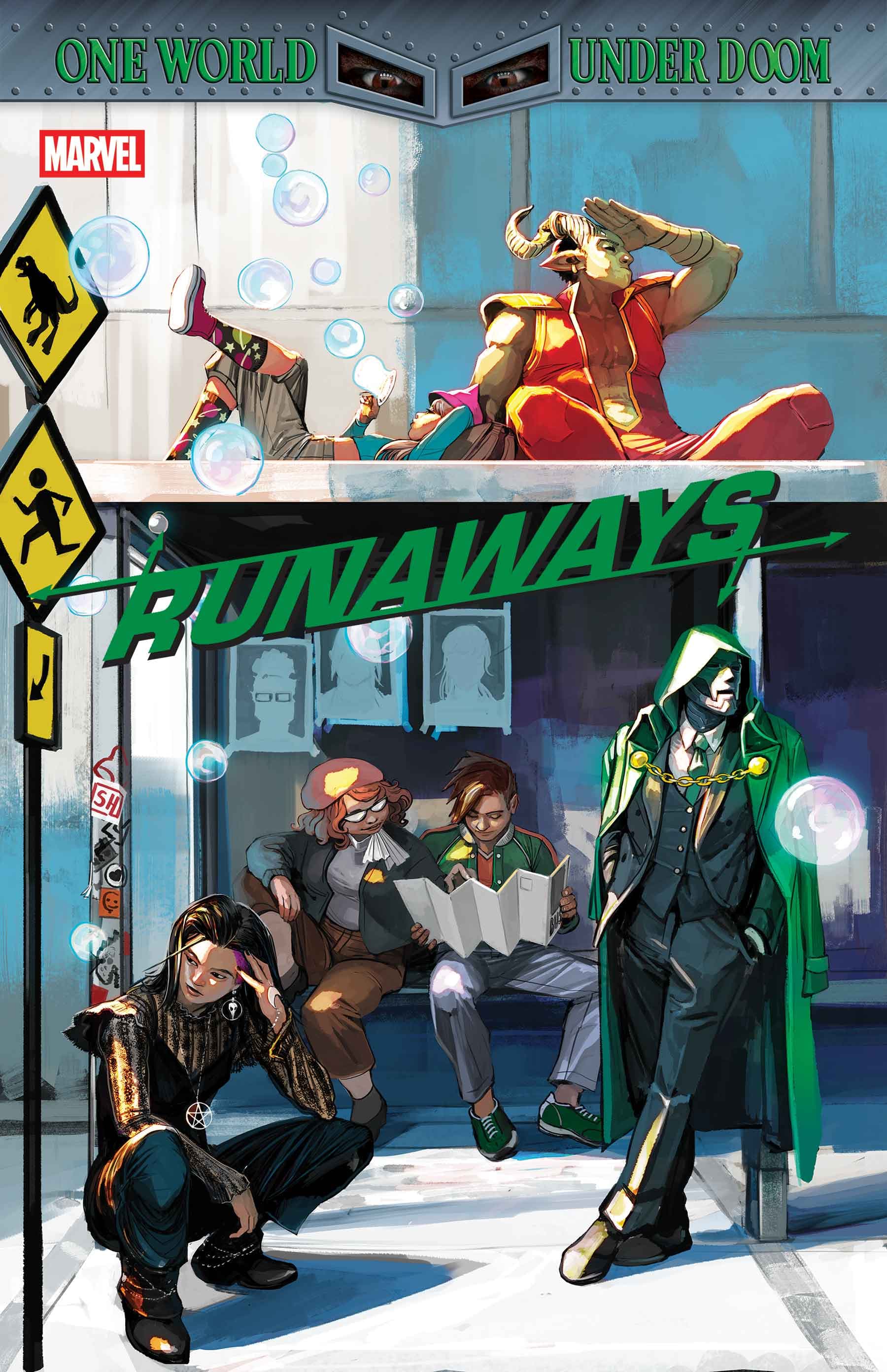 RUNAWAYS #1 Cover by STEPHANIE HANS