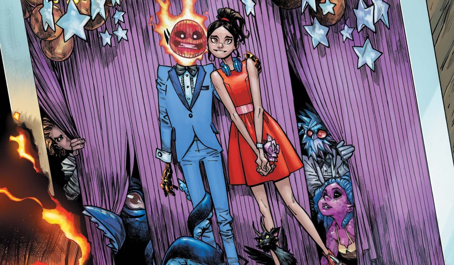 STRANGE ACADEMY (2020) #16 cover by Humberto Ramos and Edgar Delgado