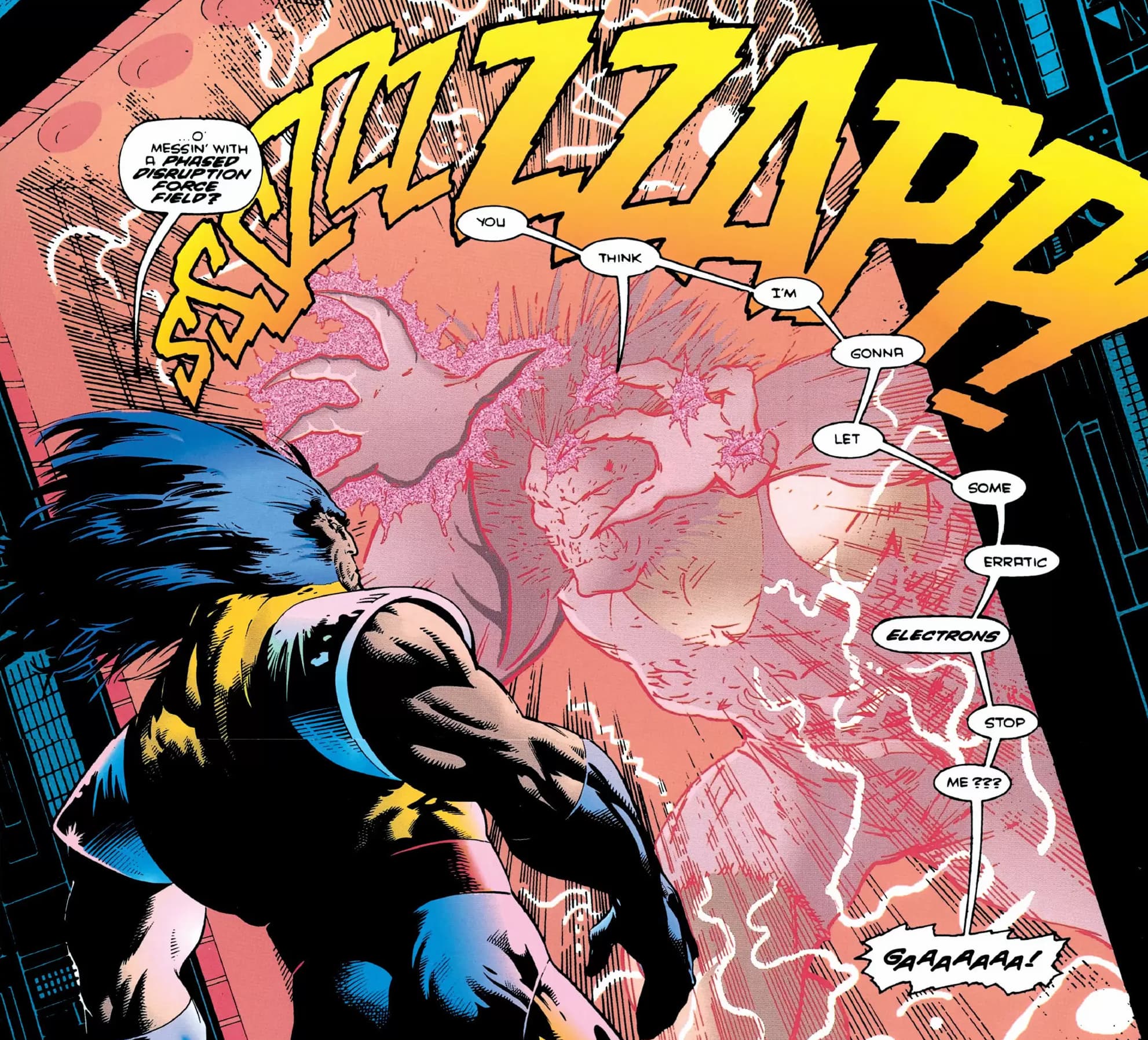 WOLVERINE (1988) #90 artwork by Adam Kubert, Mark Farmer, Dan Green, and Marie Javins