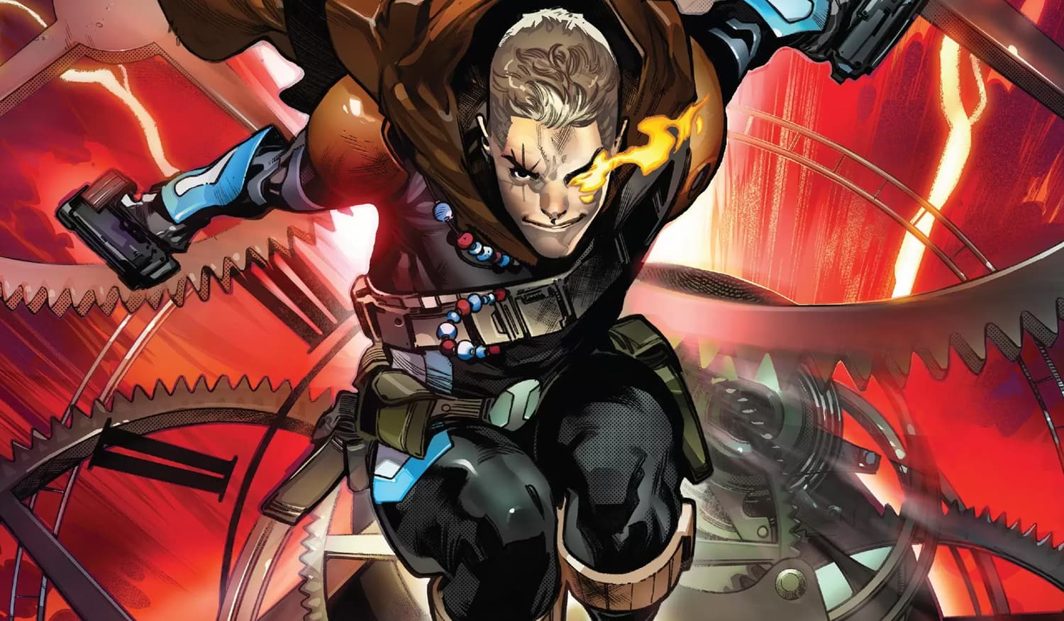 X-FORCE (2018) #5 cover by Pepe Larraz and David Curiel