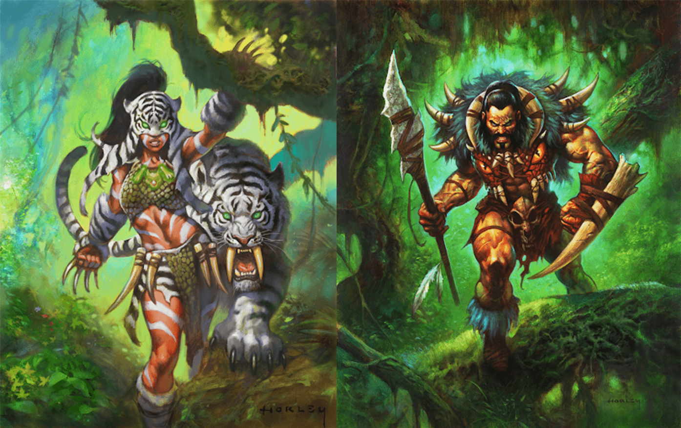 Savage Land Alex Horley Art