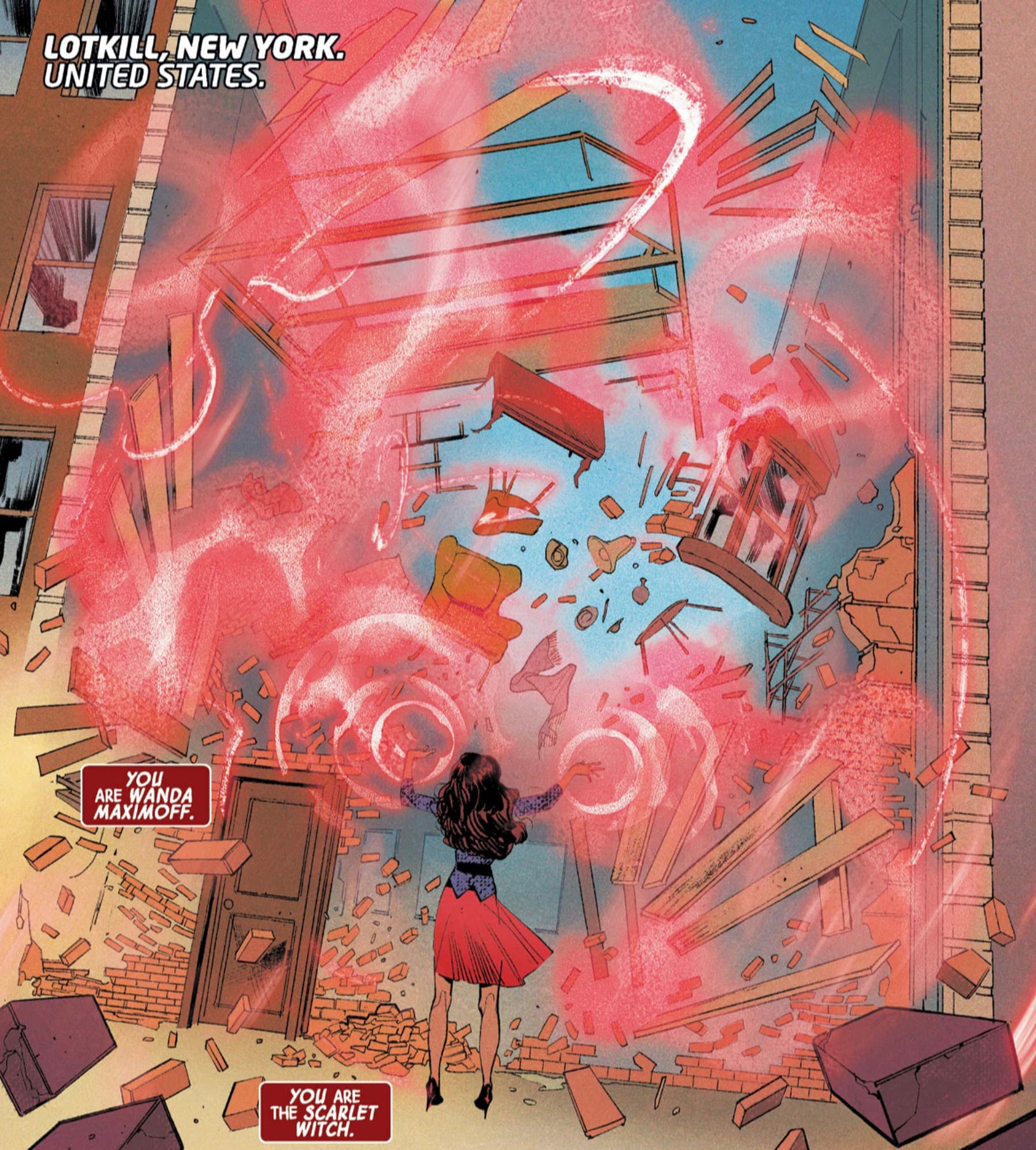 SCARLET WITCH (2023) #1 artwork by Sara Pichelli