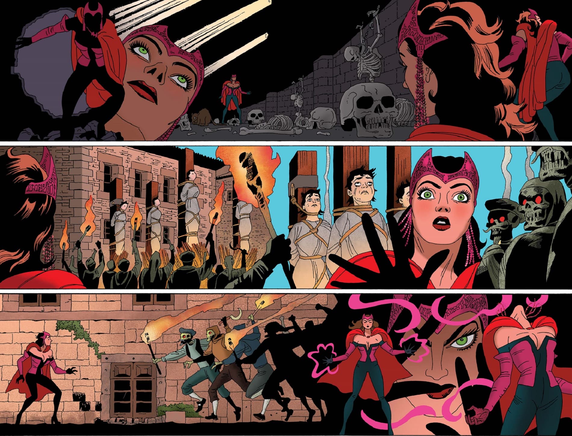 Wanda uncovers the hidden history in an old Spanish church.