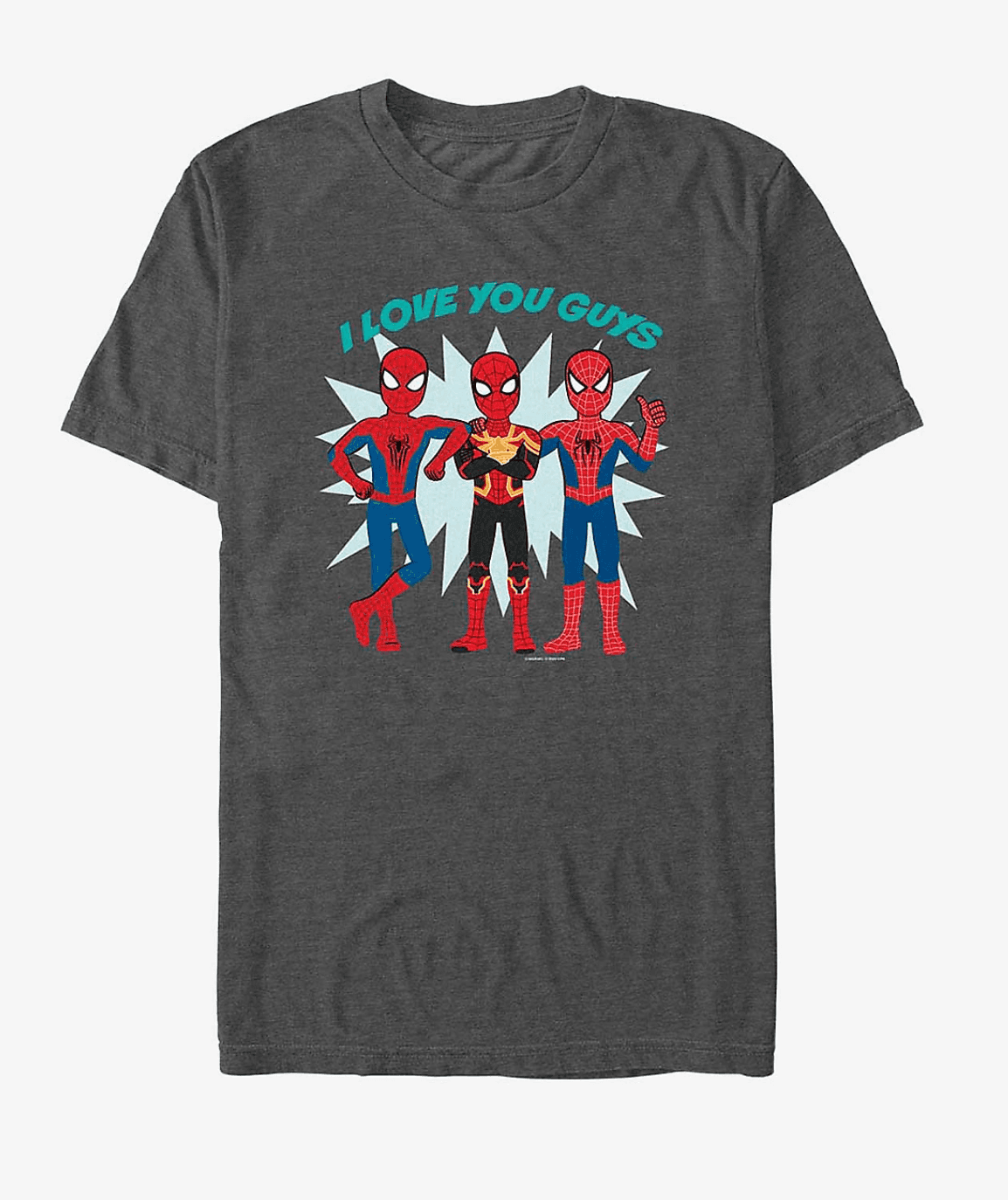 Spider-Men trio t-shirt