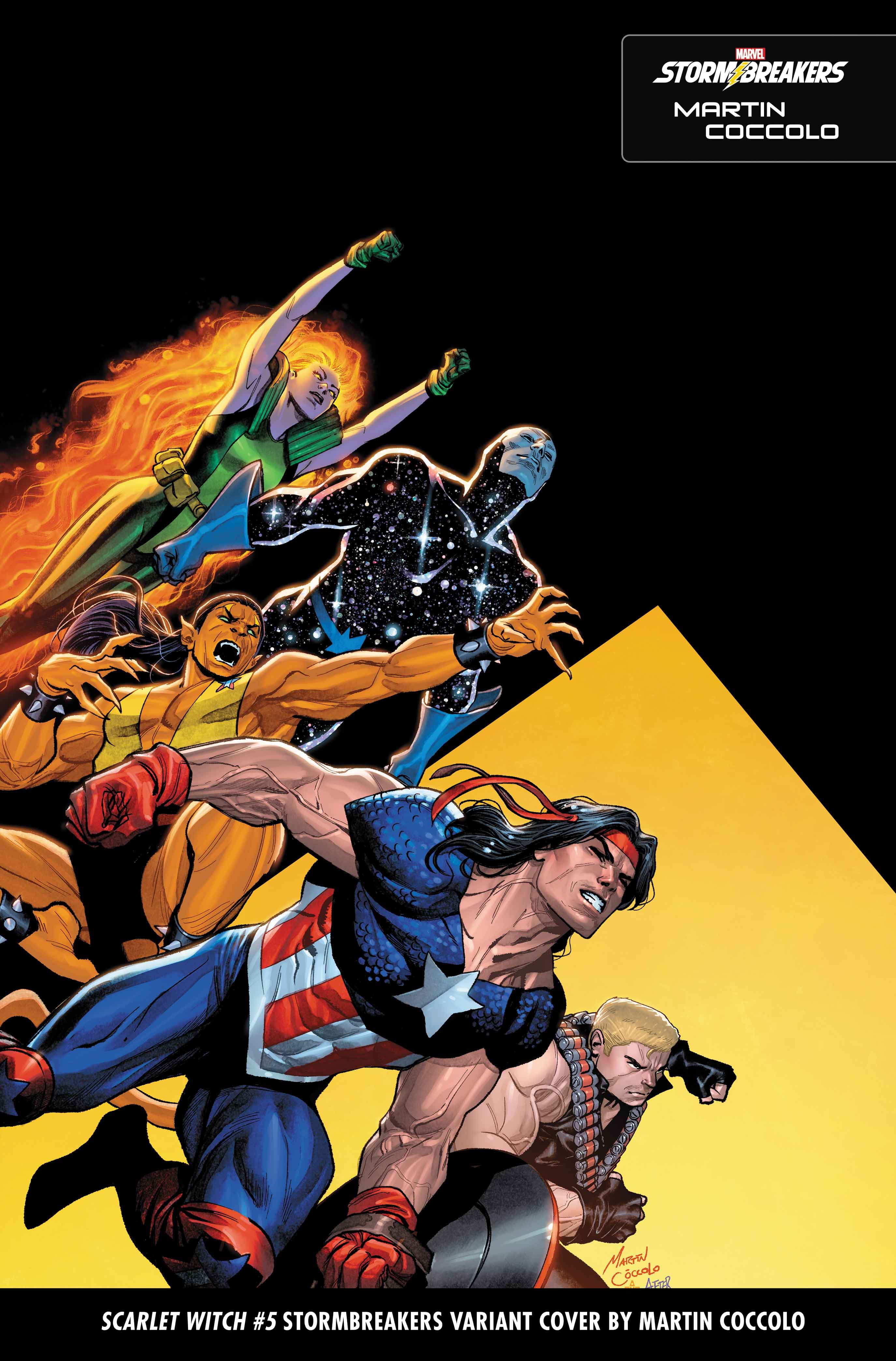 SCARLET WITCH #5 Stormbreakers Variant Cover by Martin Coccolo