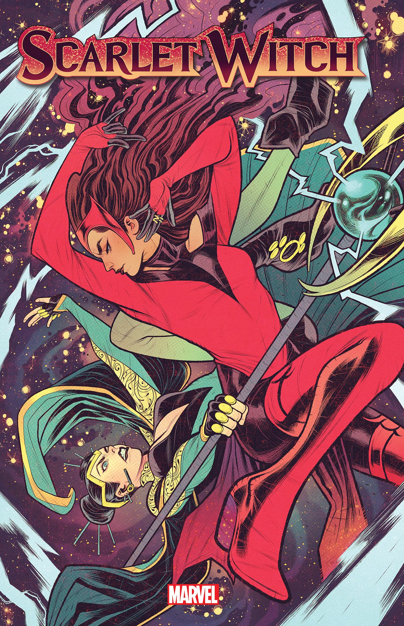 SCARLET WITCH #10 variant cover by Elizabeth Torque