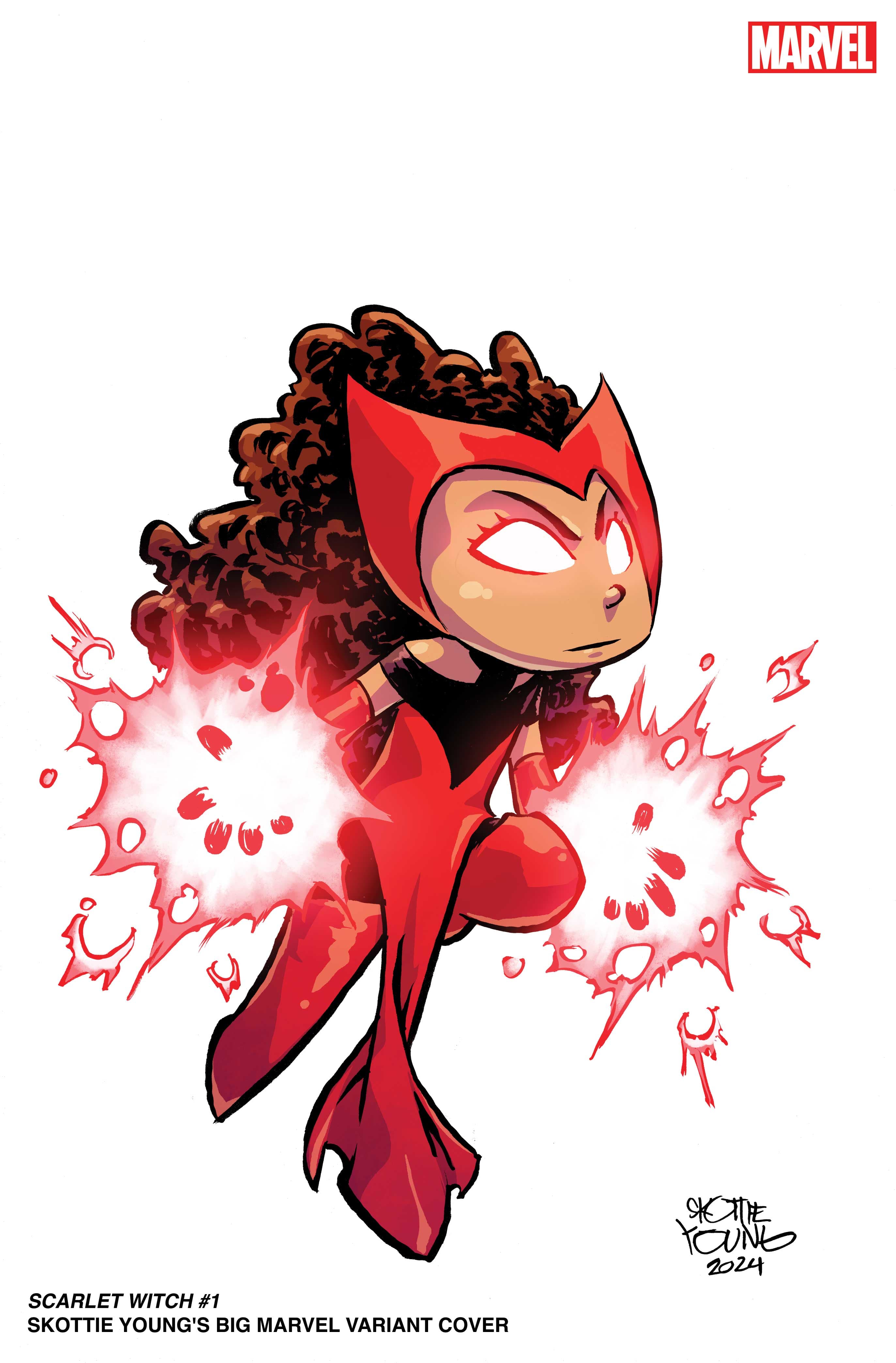 SCARLET WITCH #1 Skottie Young's Big Marvel Variant Cover