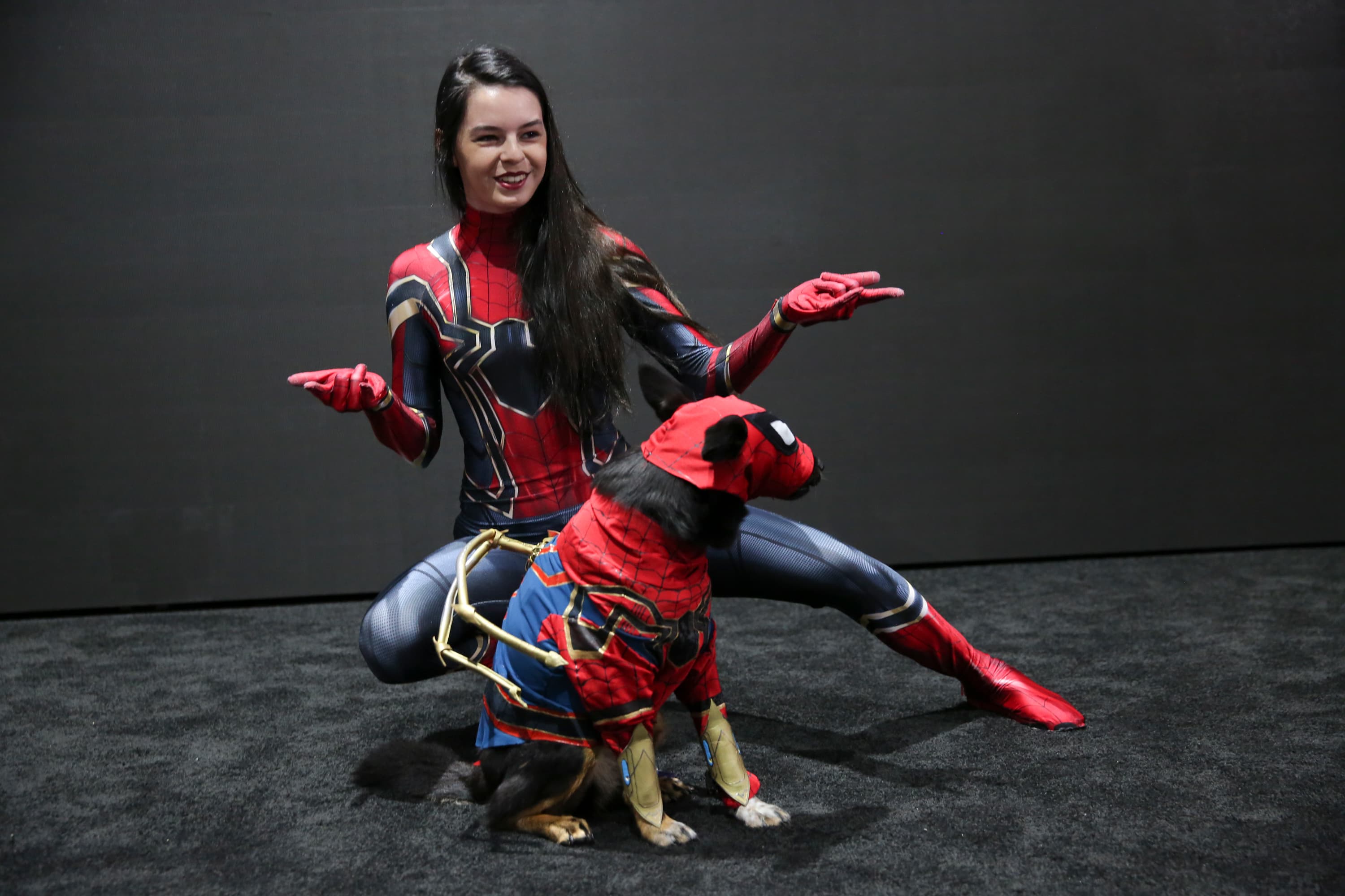 SDCC 2019 cosplay Spider-Dog