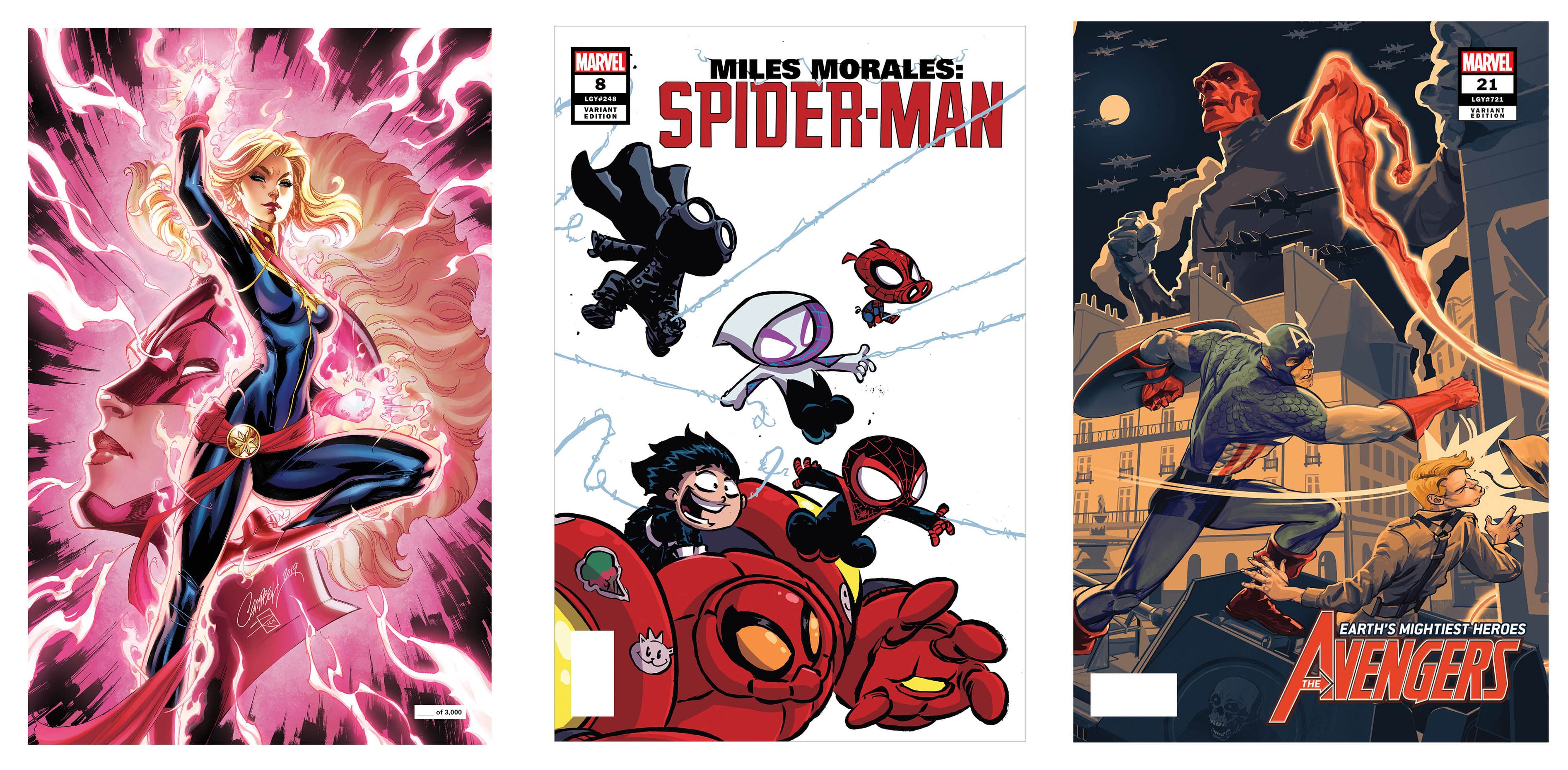 SDCC 2019 Marvel Variants
