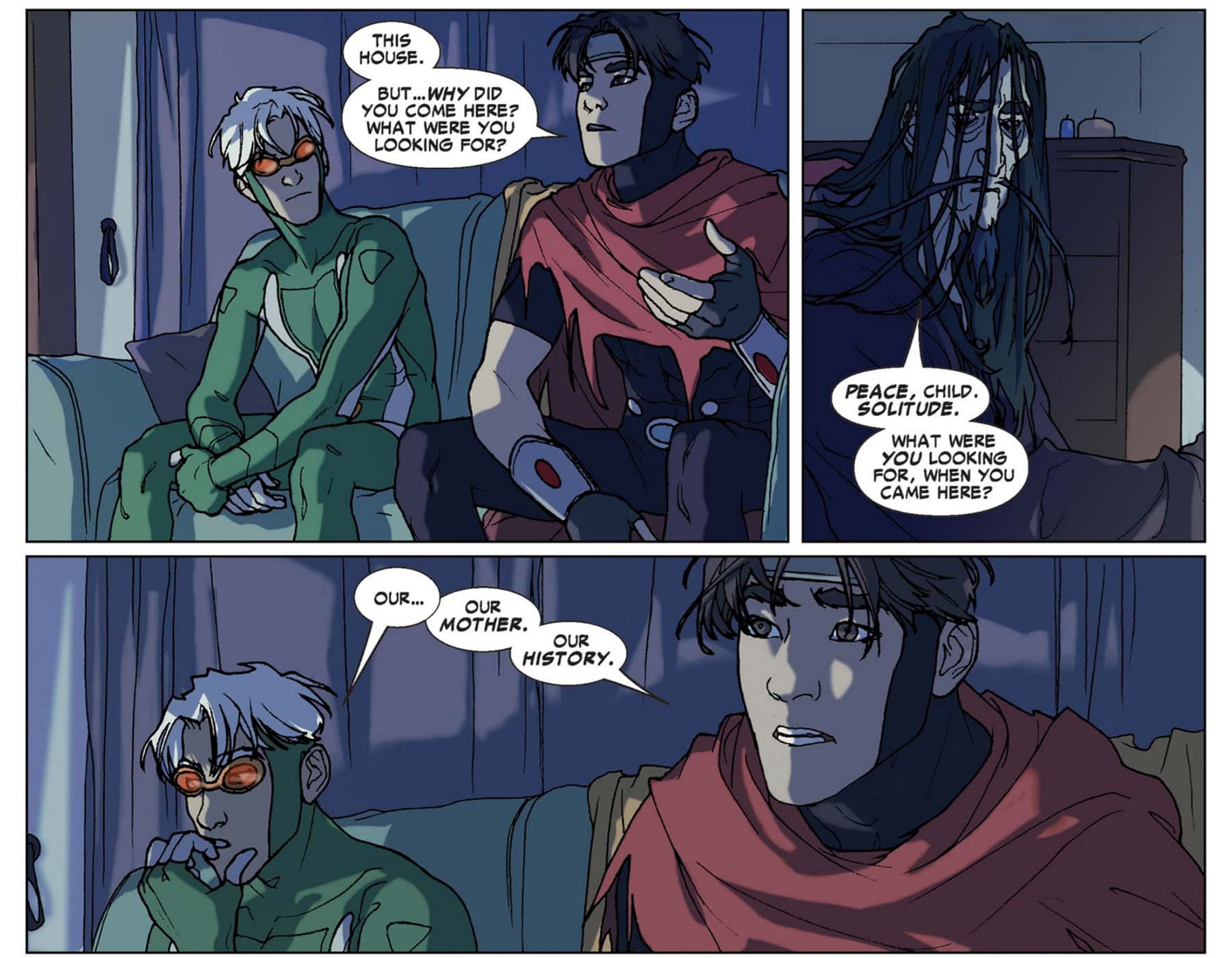 YOUNG AVENGERS PRESENTS (2008) #3 art by Alina Urusov