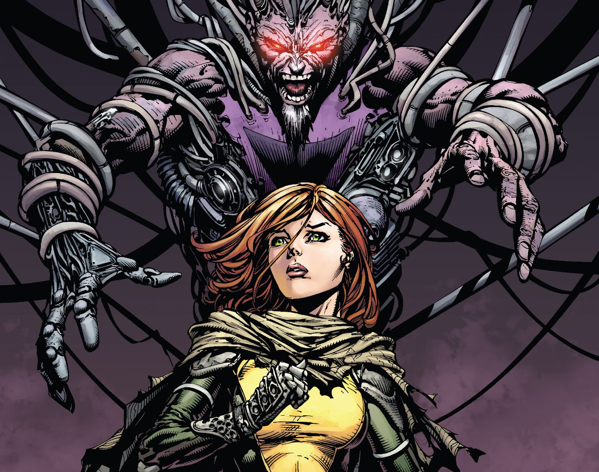 X-FORCE (2008) #26 variant cover by David Finch, Matt Banning, and Peter Steigerwald