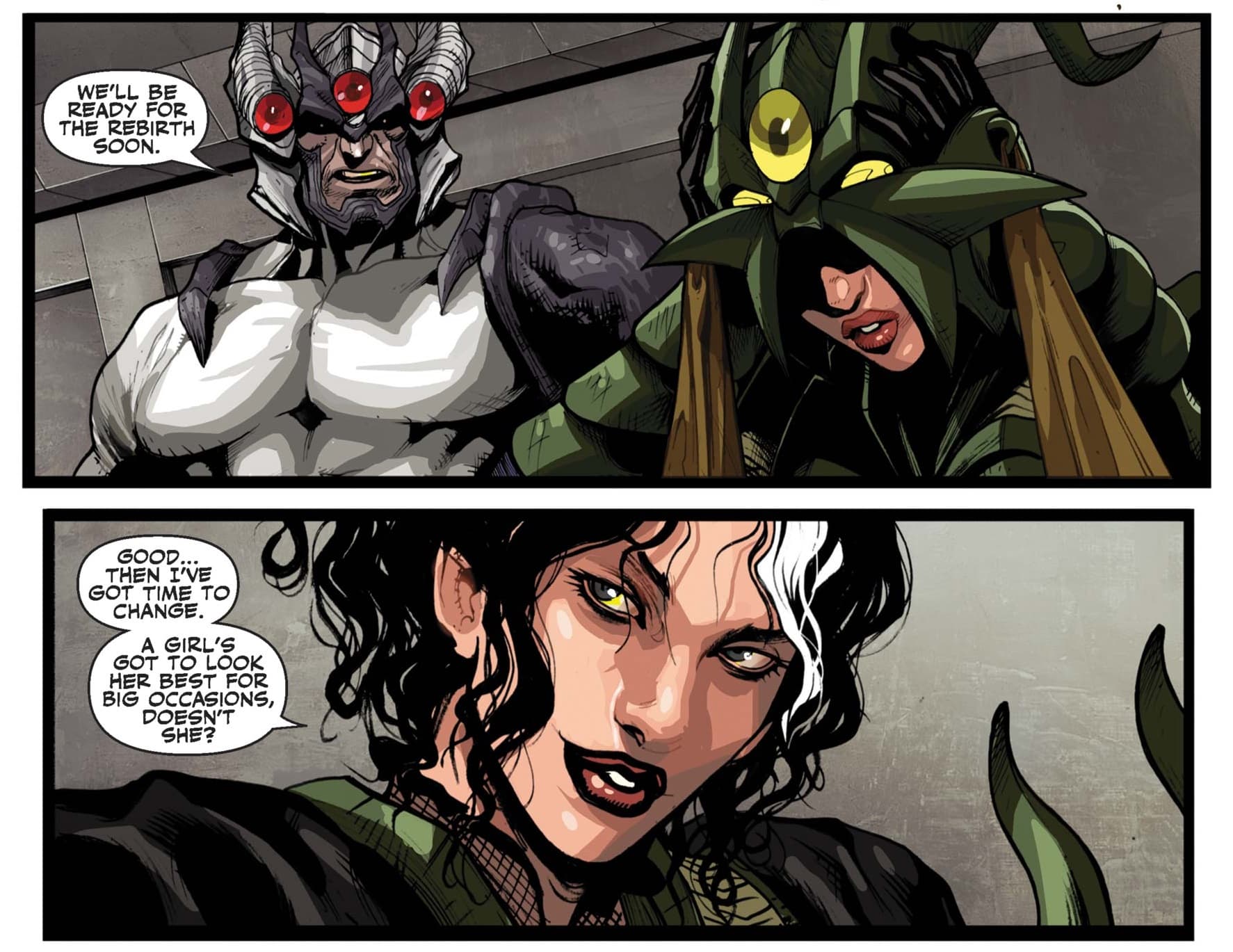 Valentina kicking Hydra into its next phase of world domination.