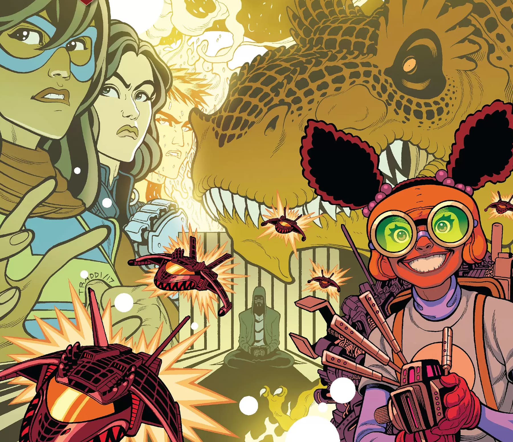 SECRET WARRIORS (2017) #2 cover by Tradd Moore and Matthew Wilson