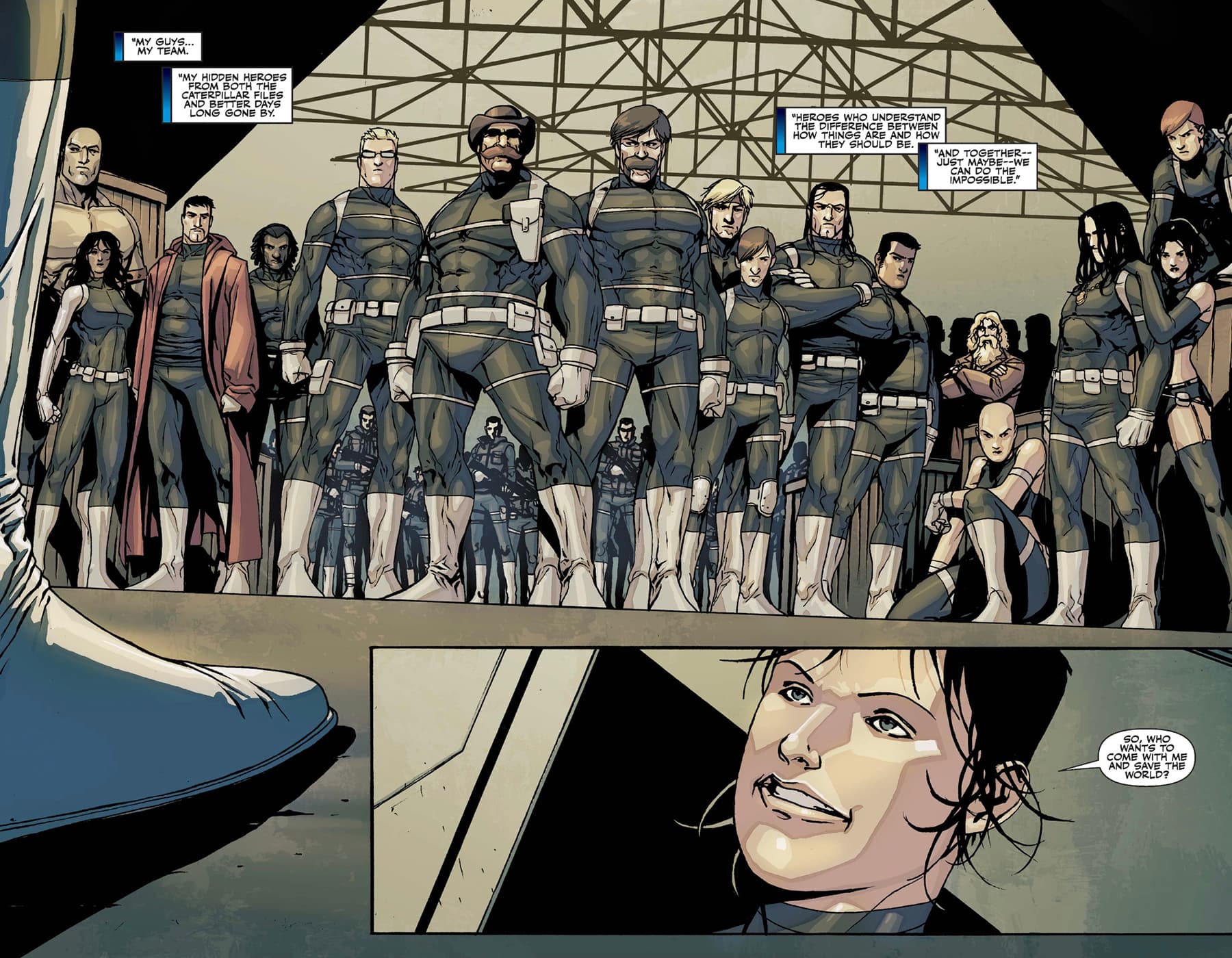 SECRET WARRIORS (2009) #28 art by Alessandro Vitti