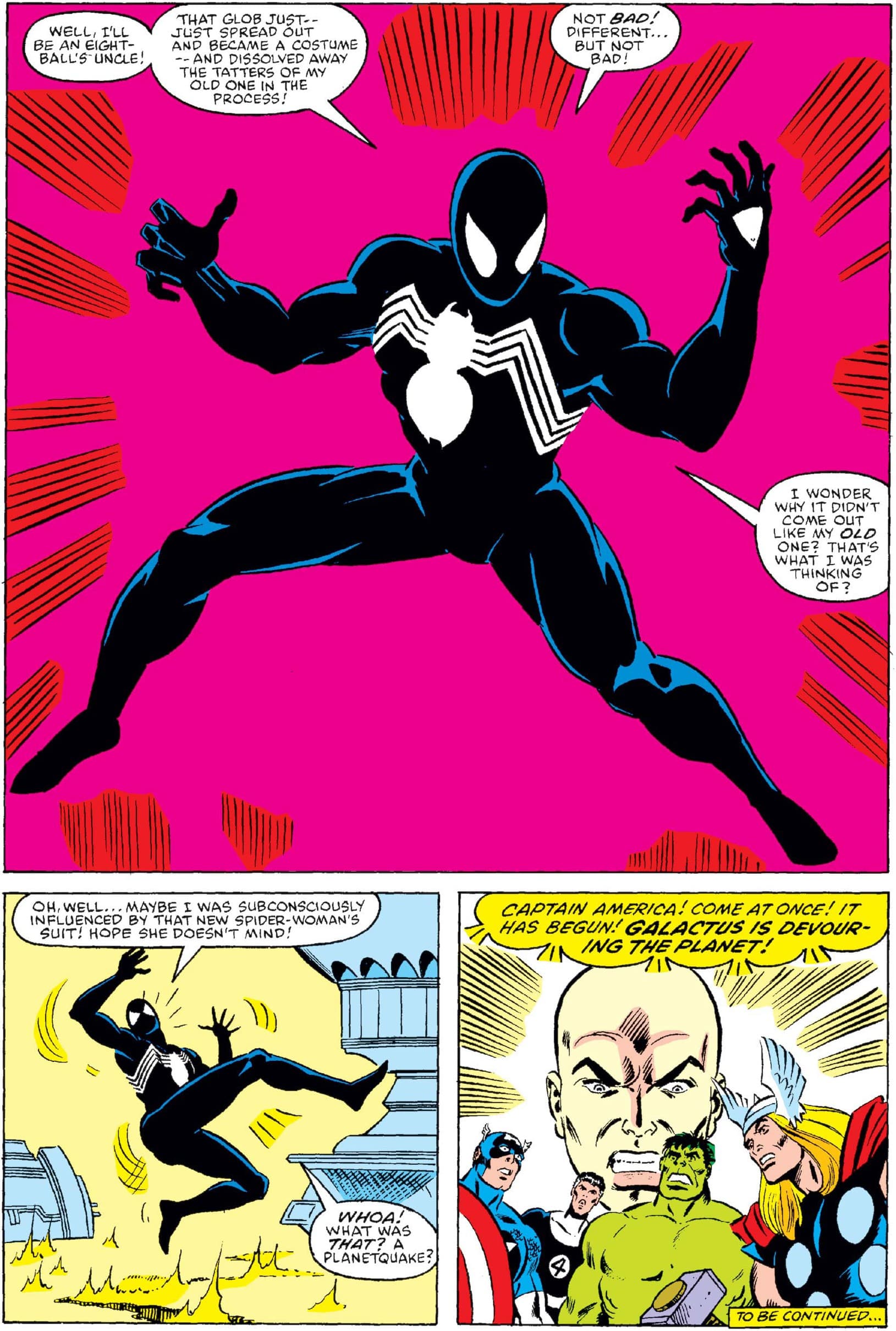 SECRET WARS (1984) #8 page by Jim Shooter and Mike Zeck