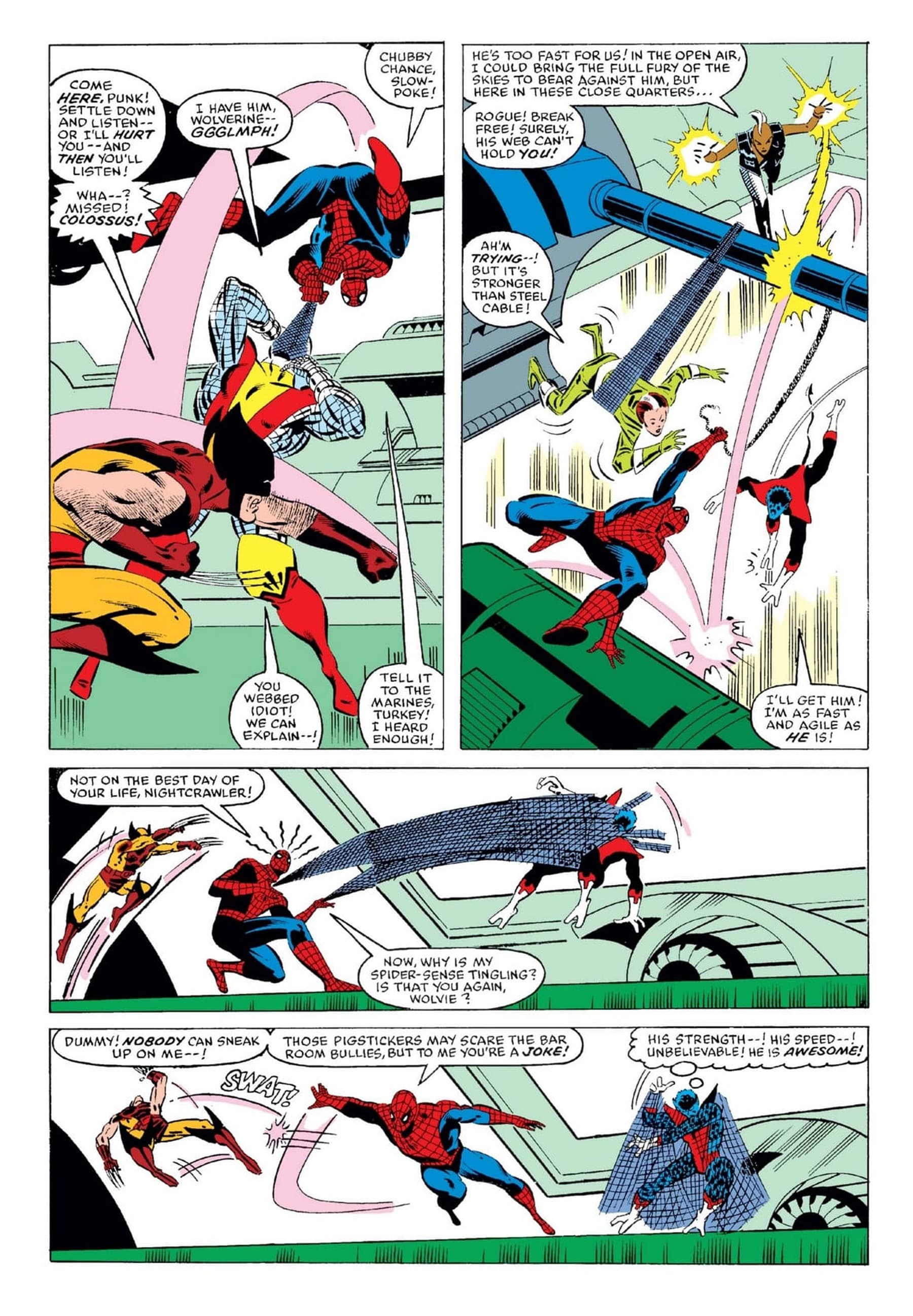 SECRET WARS (1984) #3 page by Jim Shooter and Michael Zeck