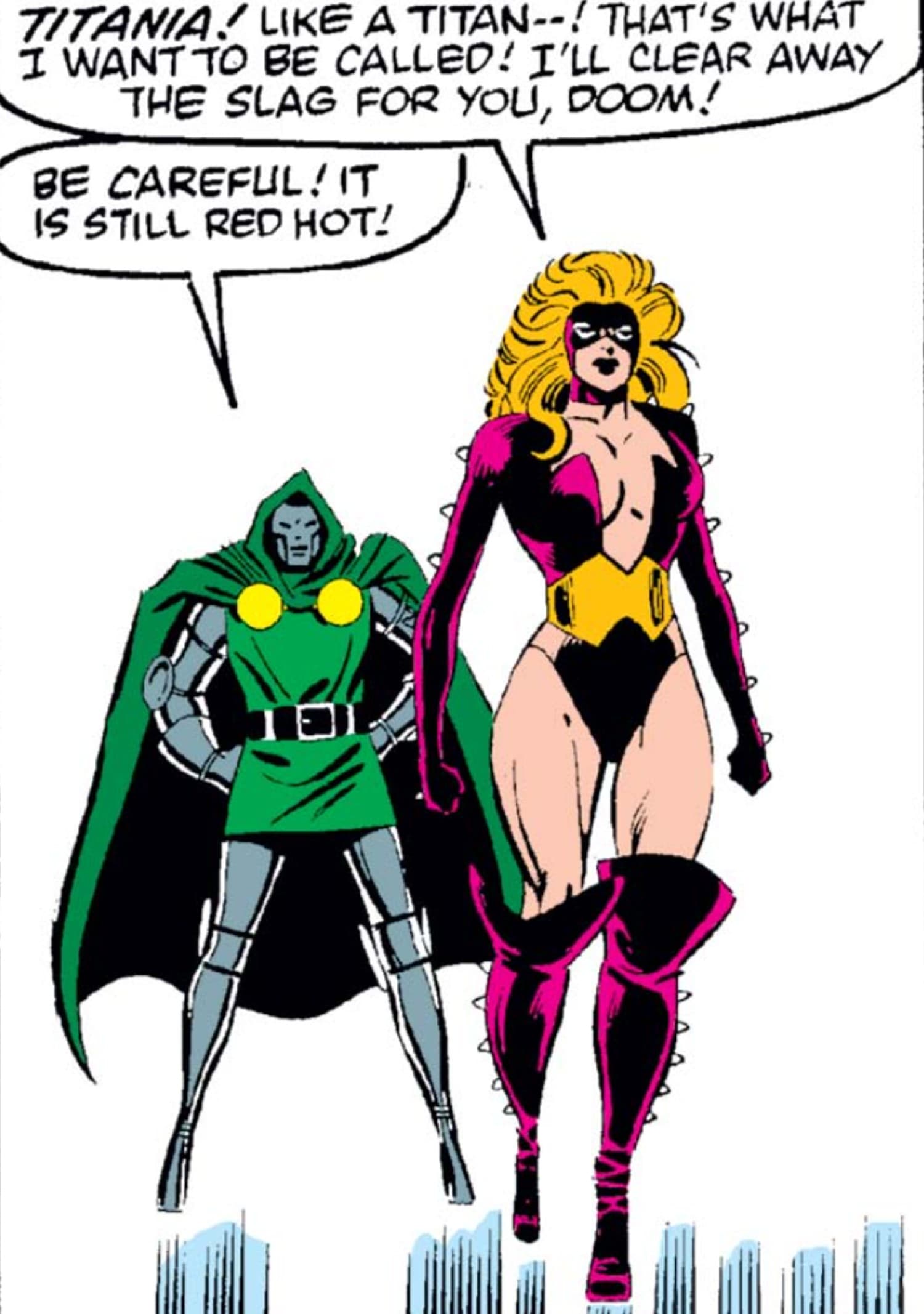 SECRET WARS (1984) #3 panel by Jim Shooter and Michael Zeck