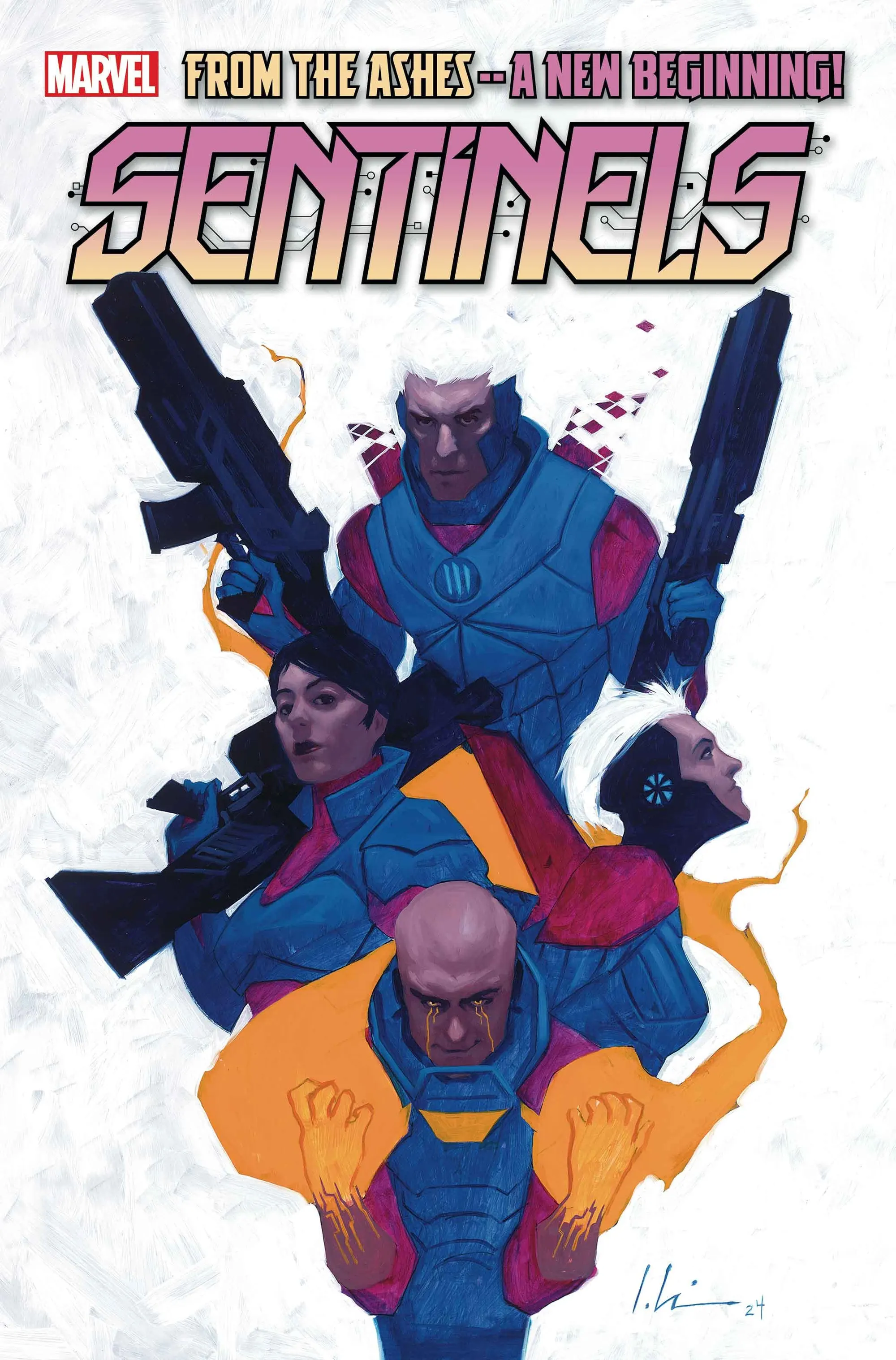 Sentinel Army Marvel New 'Sentinels' Series Sends a Team of Cyborg Soldiers After the ...