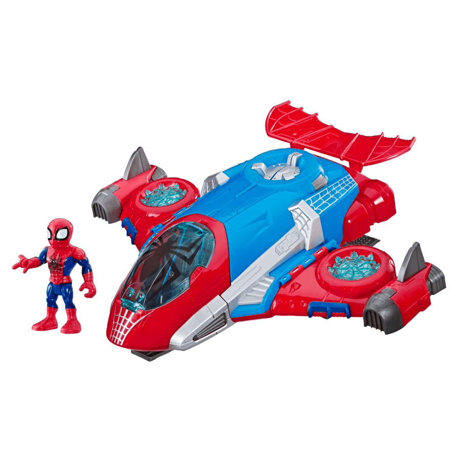 Playskool Heroes Marvel Super Hero Adventures Spider-Man Jetquarters