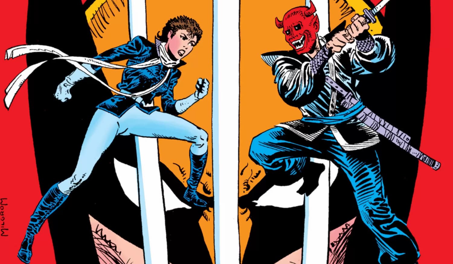 KITTY PRYDE AND WOLVERINE #5 cover by Al Milgrom