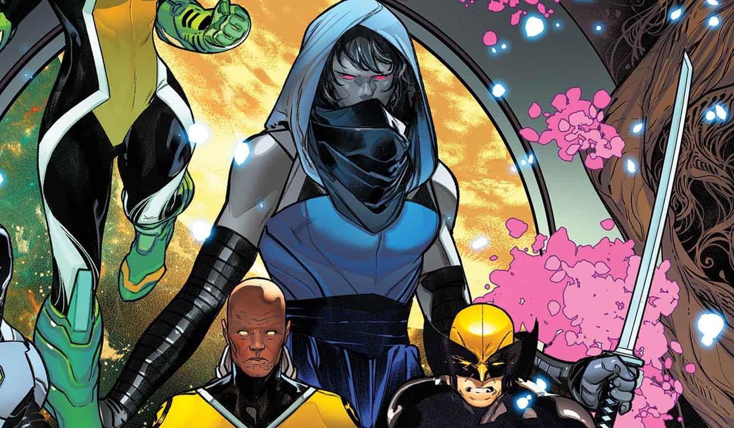 RISE OF POWERS OF X (2024) #1 cover by R.B. Silva and David Curiel