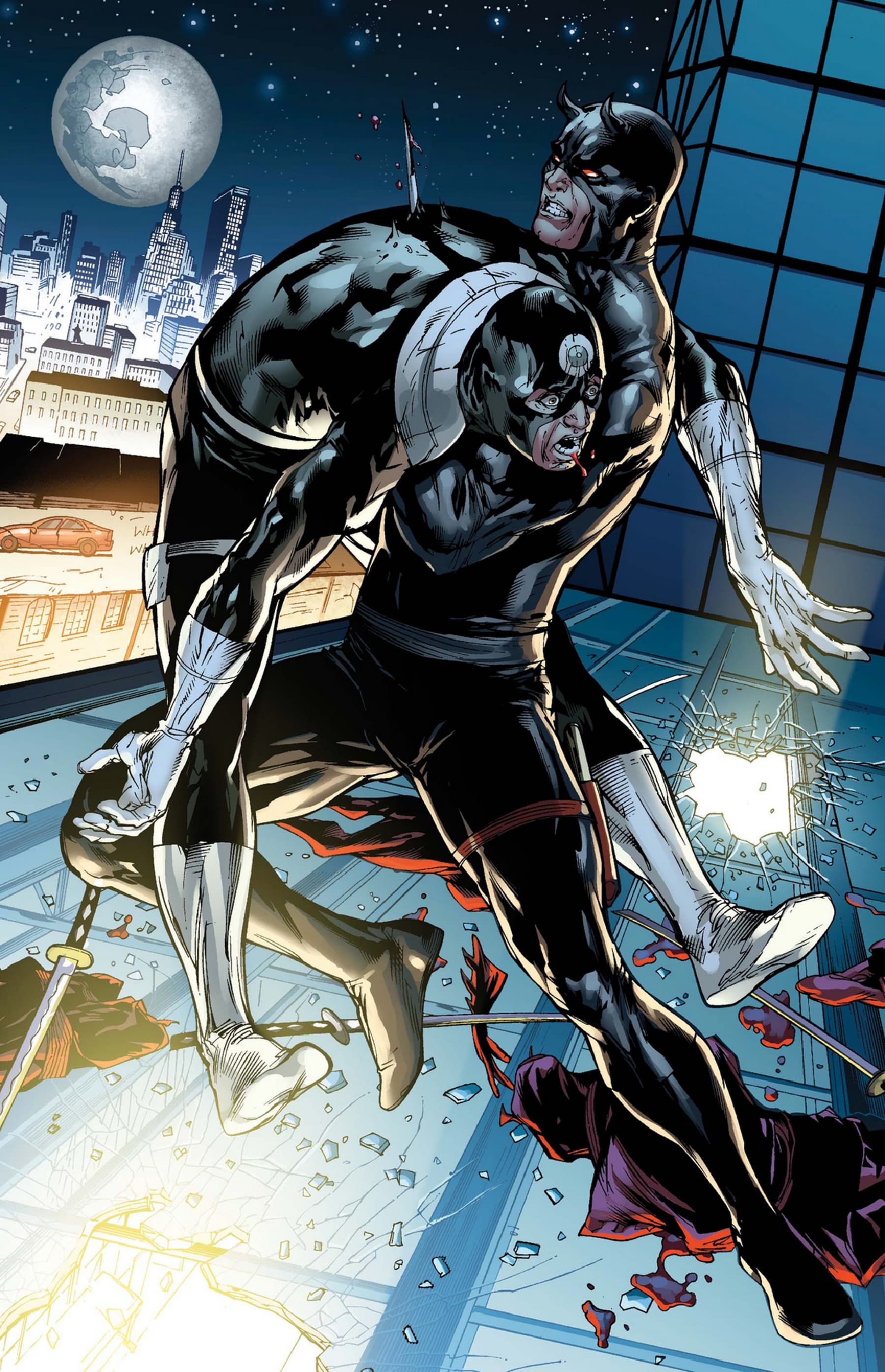 SHADOWLAND (2010) #1 panel by Andy Diggle and Billy Tan