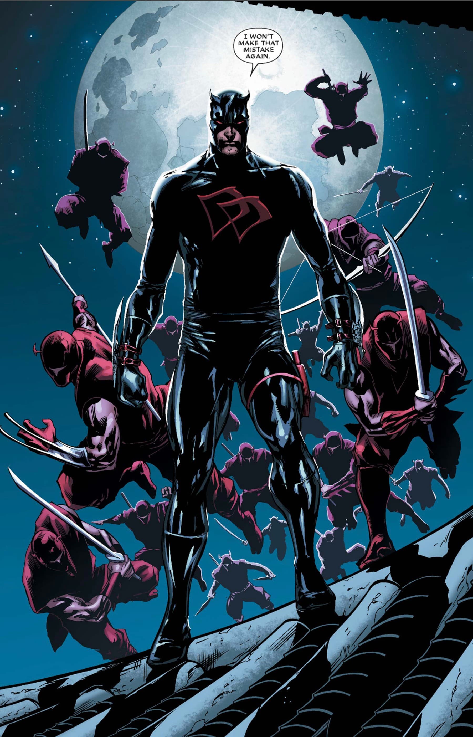 SHADOWLAND (2010) #1 page by Andy Diggle and Billy Tan