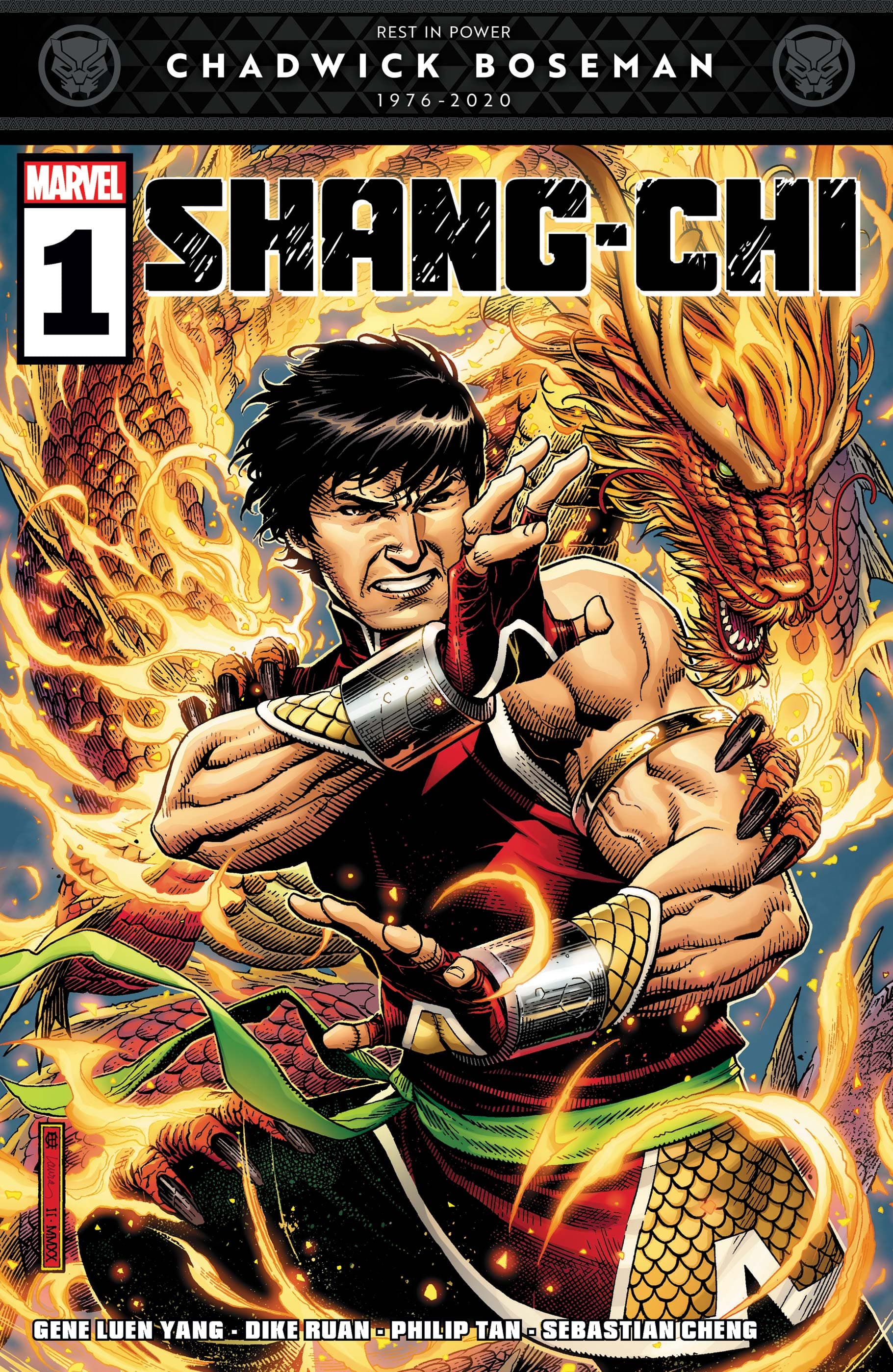 Cover to Shang-Chi (2020) #1