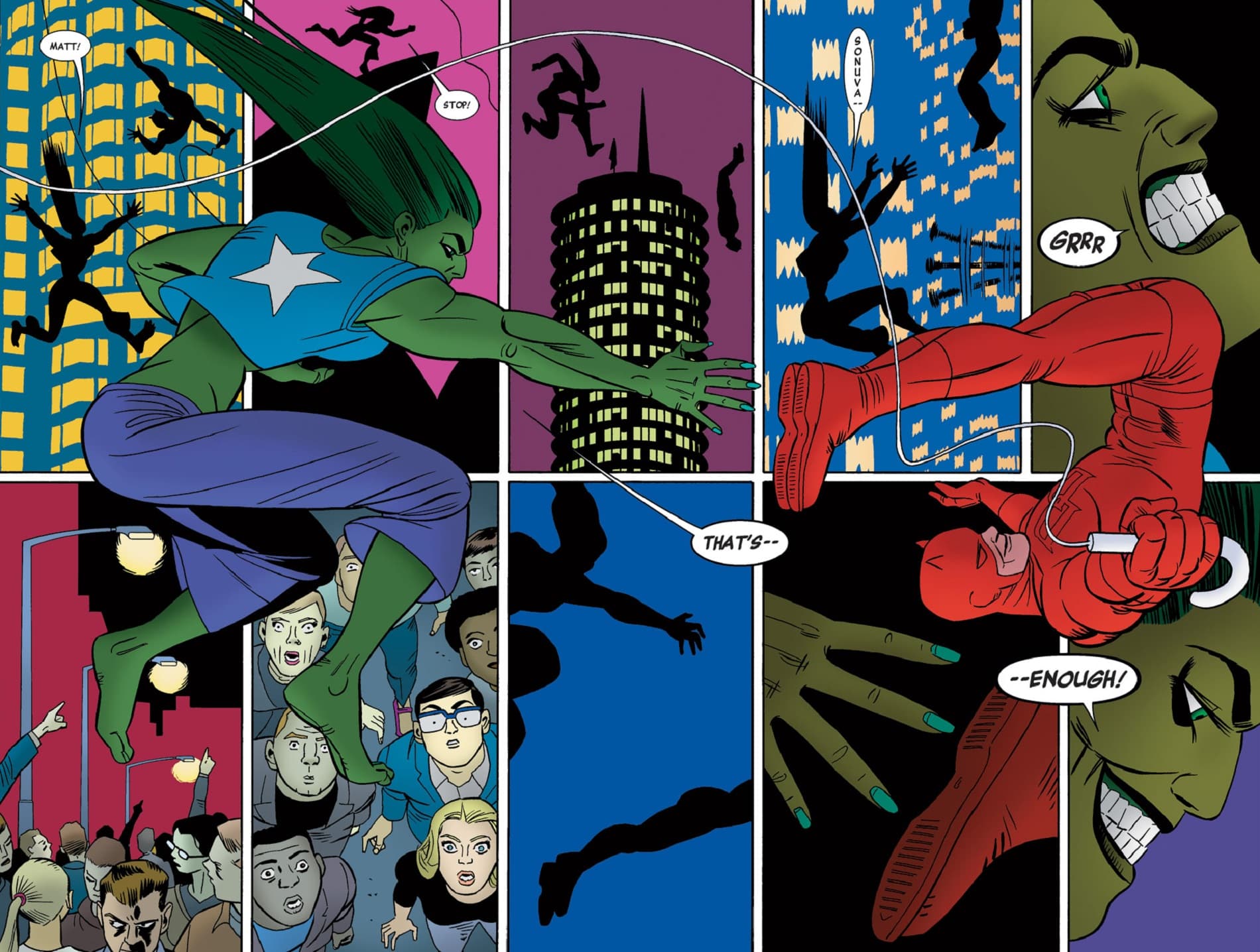 SHE-HULK (2014) #9 by Charles Soule, Javier Pulido, and Muntsa Vicente.