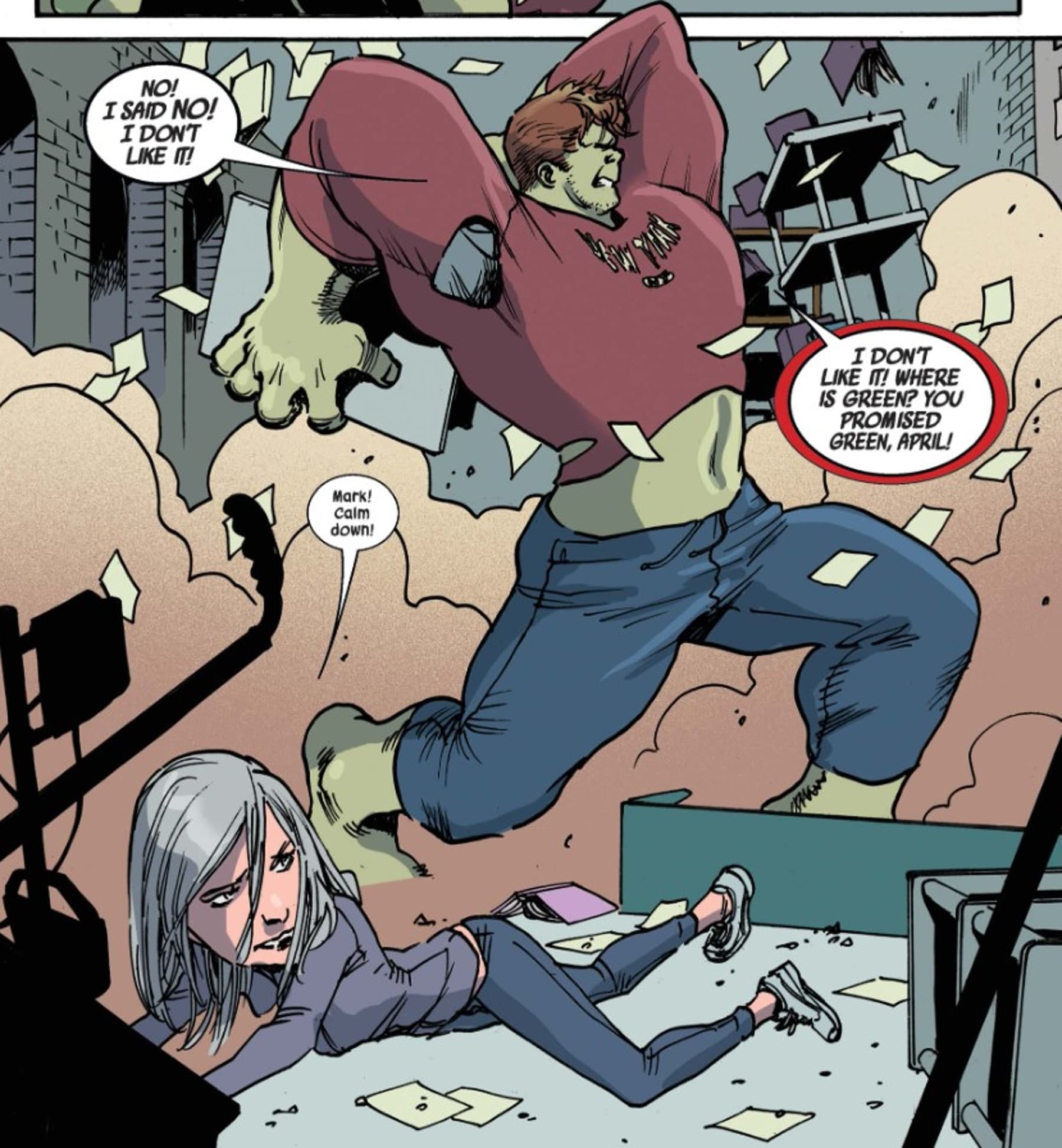 SHE-HULK (2022) #8 panel by Rainbow Rowell and Takeshi Miyazawa